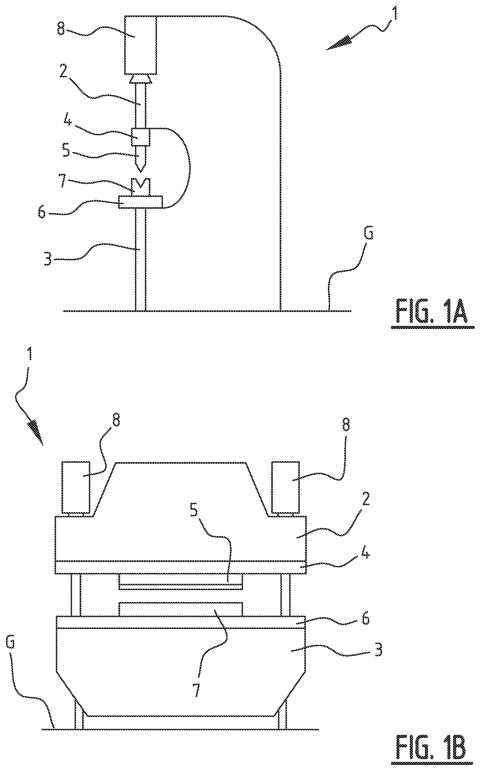 Patent US12325057 Figure 1 – Clamping system for a press brake having a first biasing means acting on an actuating member and press brake comprising such a clamping system
