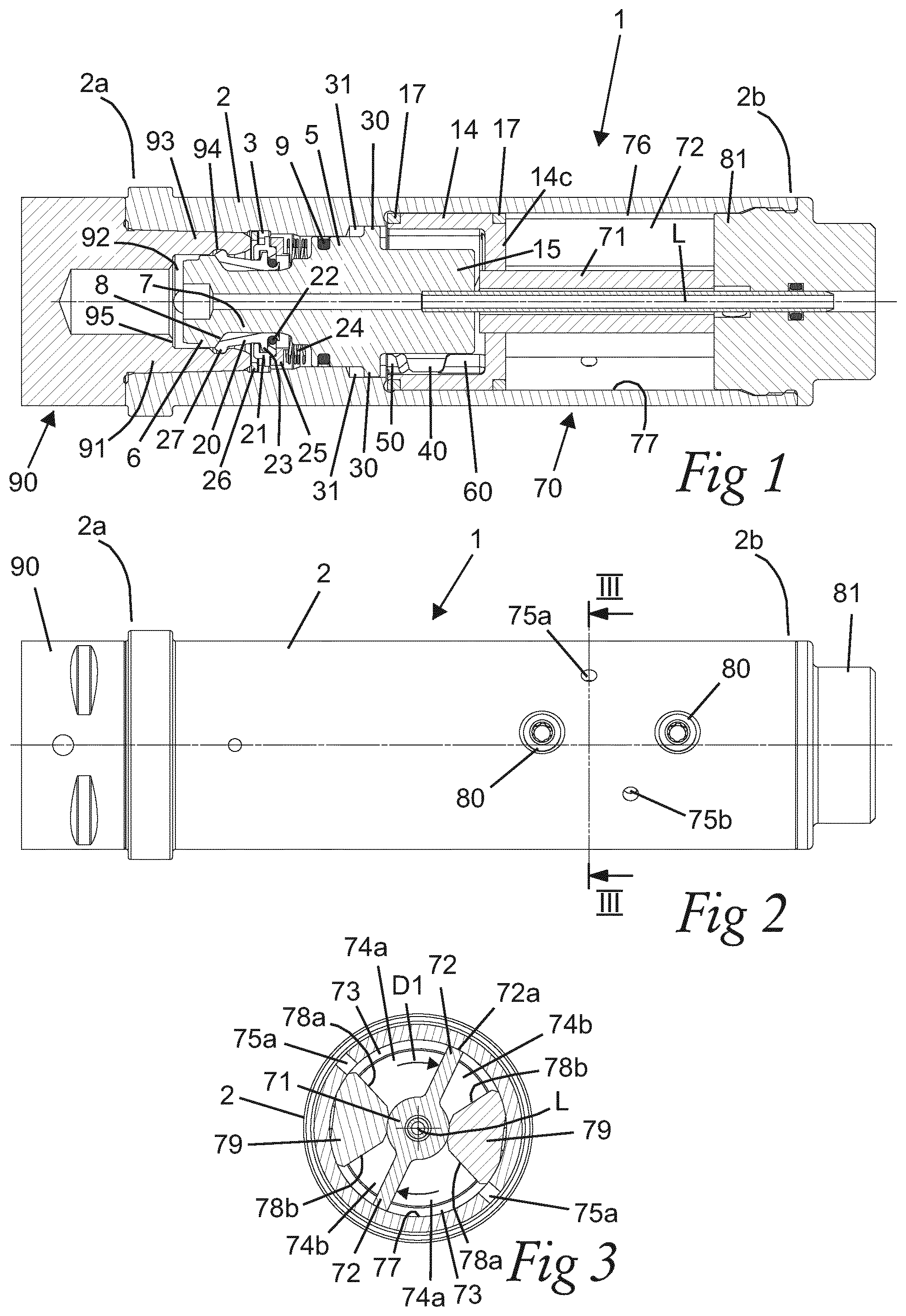 Patent US12325077 Figure 1 – Clamping device for tool holder