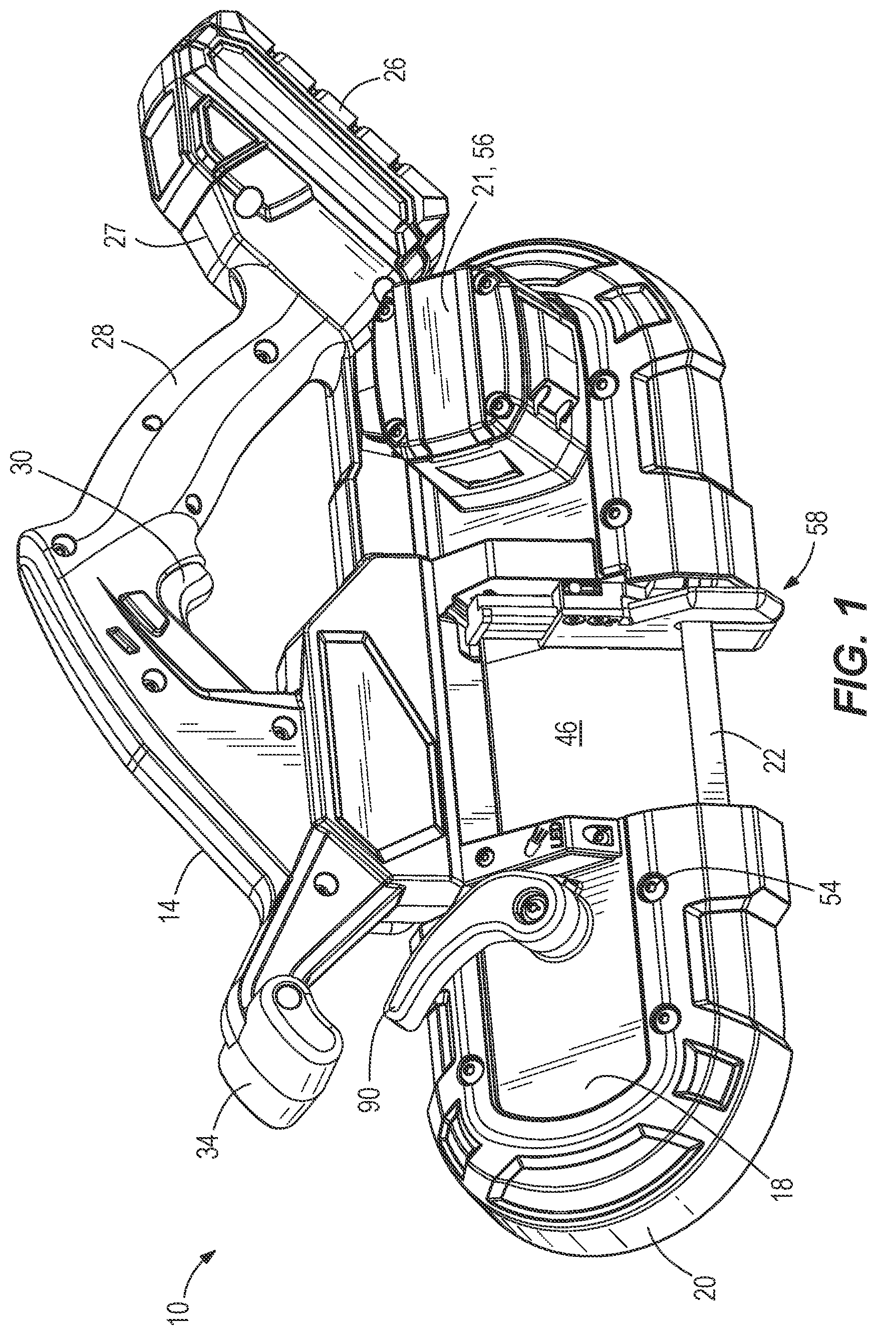 Patent US12325080 — Band saw — Figure 1