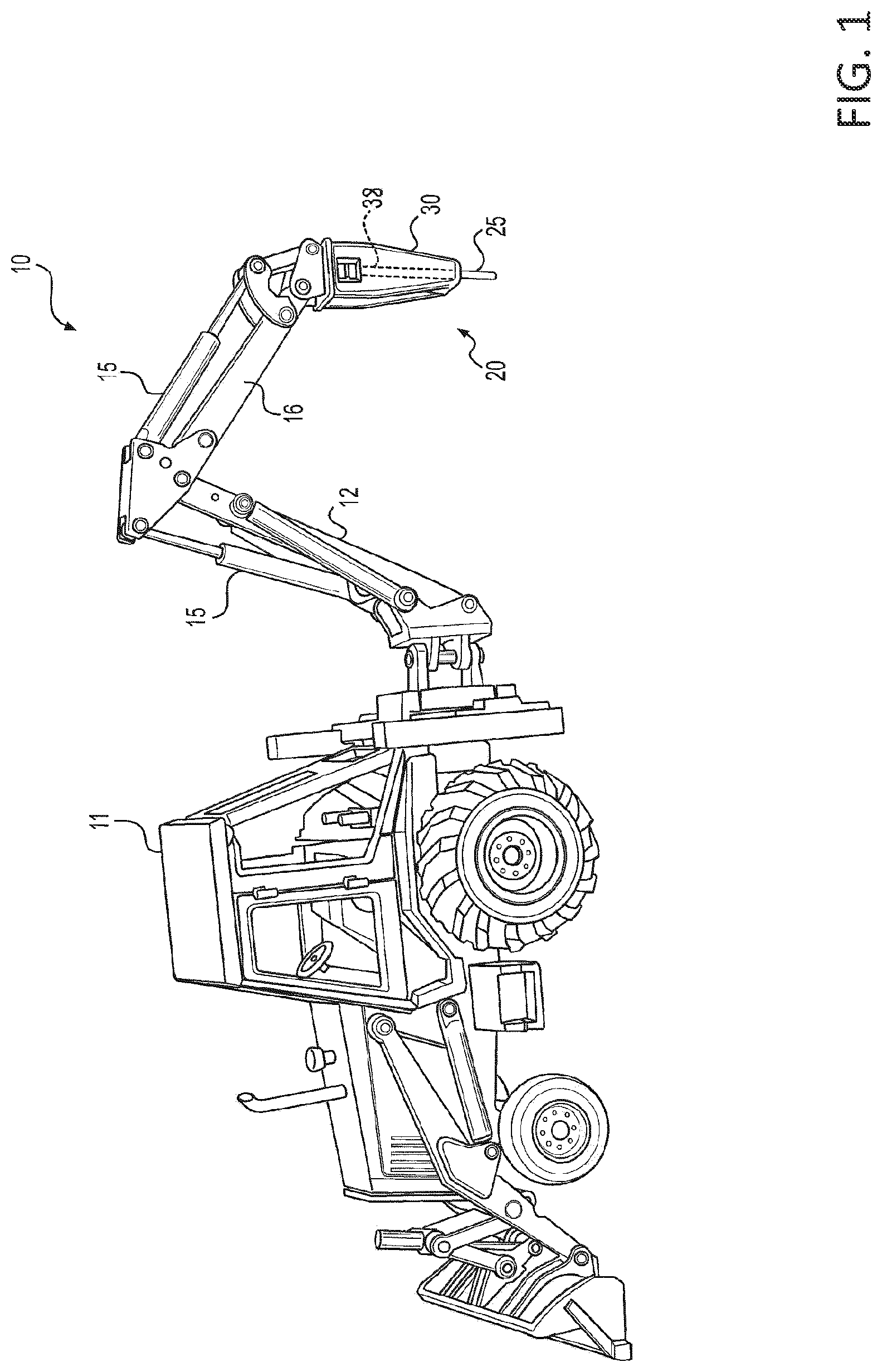 Patent US12325116 — Greaseless hydraulic hammer — Figure 1