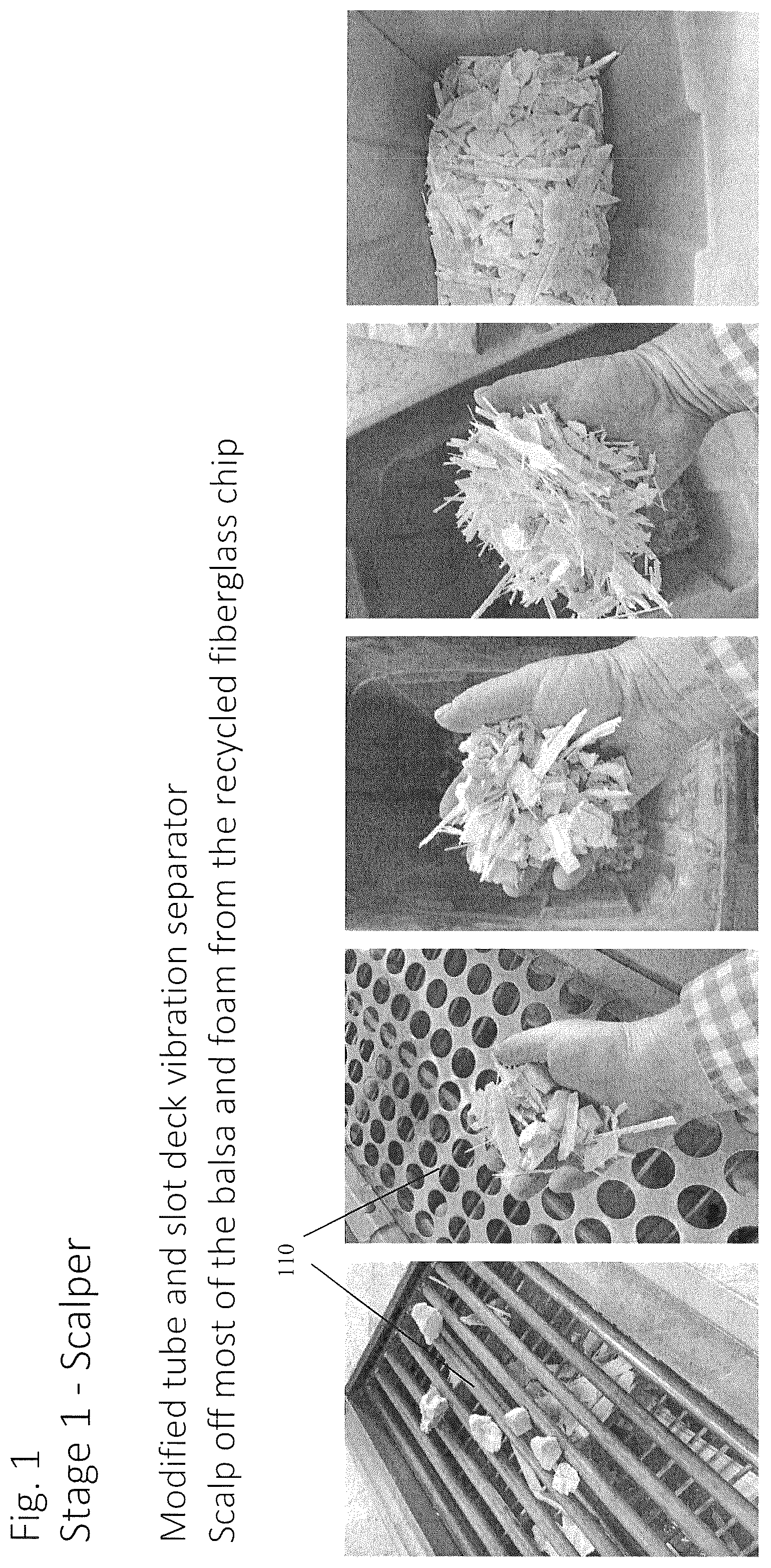 Patent US12325153 — Method and system for recycling wind turbine blades — Figure 1