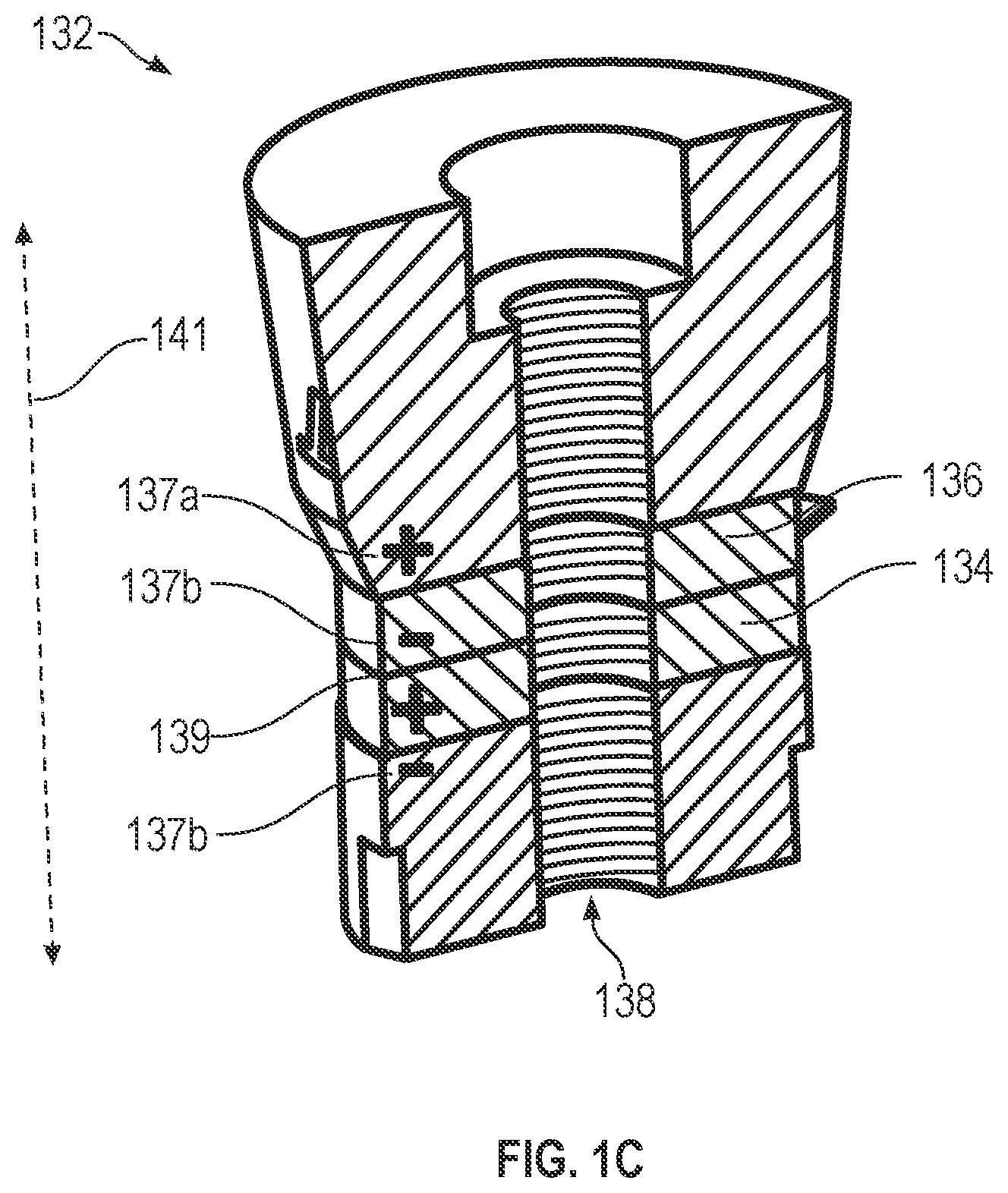 Patent US12325187 — Piezoelectric actuated 3D-printing nozzle and methods of tool touch-off — Figure 1