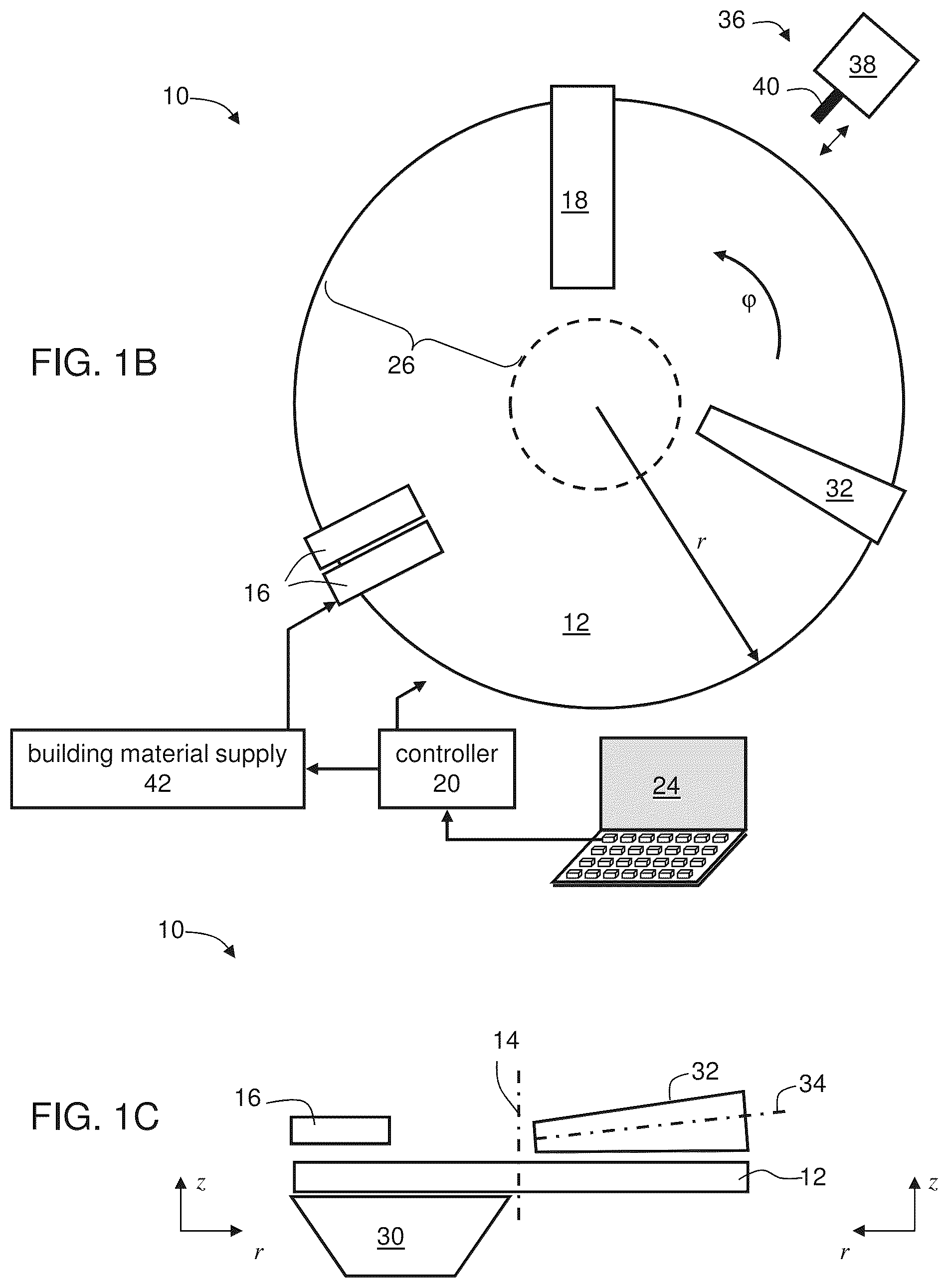 Patent US12325193 — Method and system for additive manufacturing of peelable sacrificial structure — Figure 1