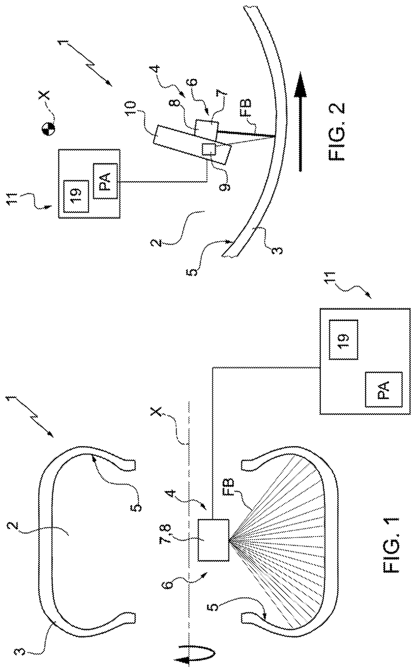 Patent US12325205 — Method and system for applying a sealing agent to the surface of an internal cavity of a pneumatic tire — Figure 1