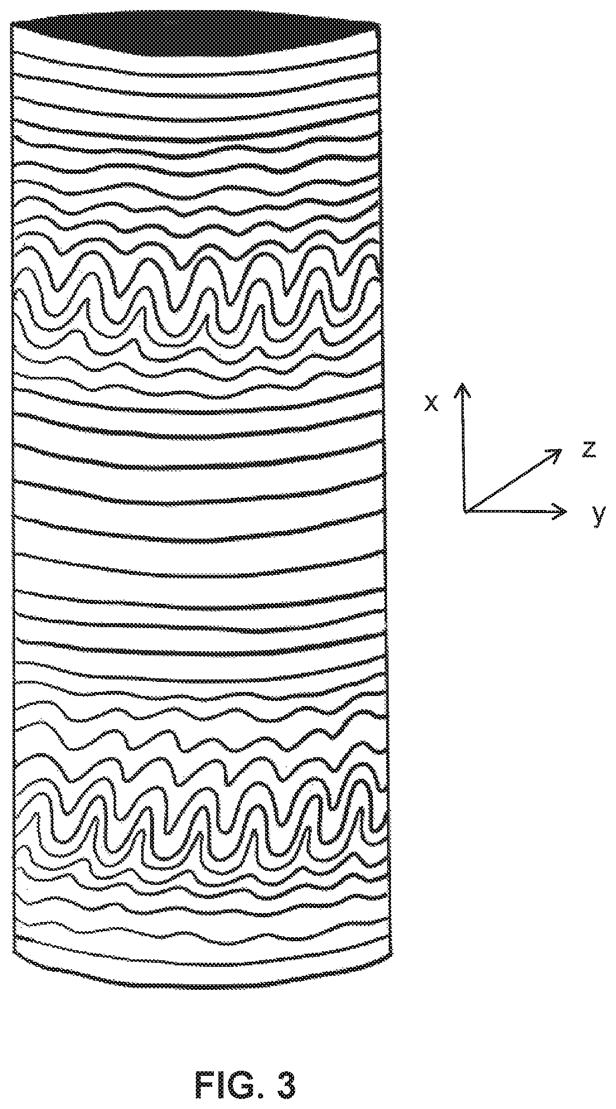 Patent US12325208 — Corrugated three dimensional (3D) additive manufacturing — Figure 1