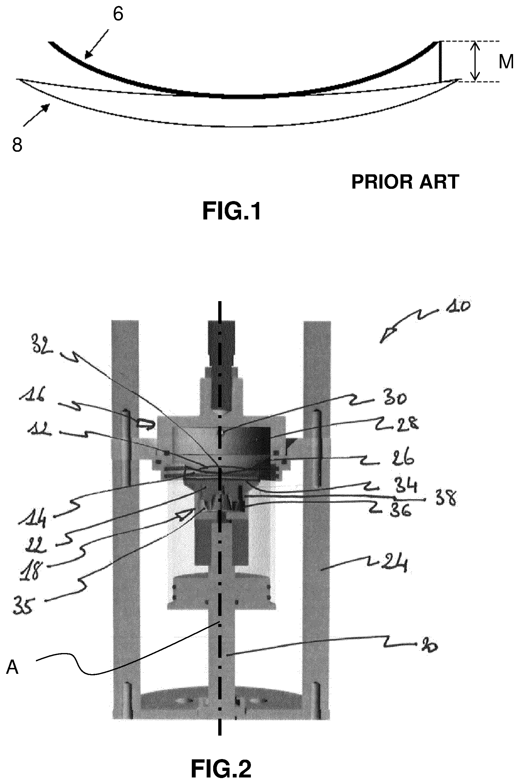 Patent US12325220 — Method of laminating a functional film onto an optical article and optical article — Figure 1