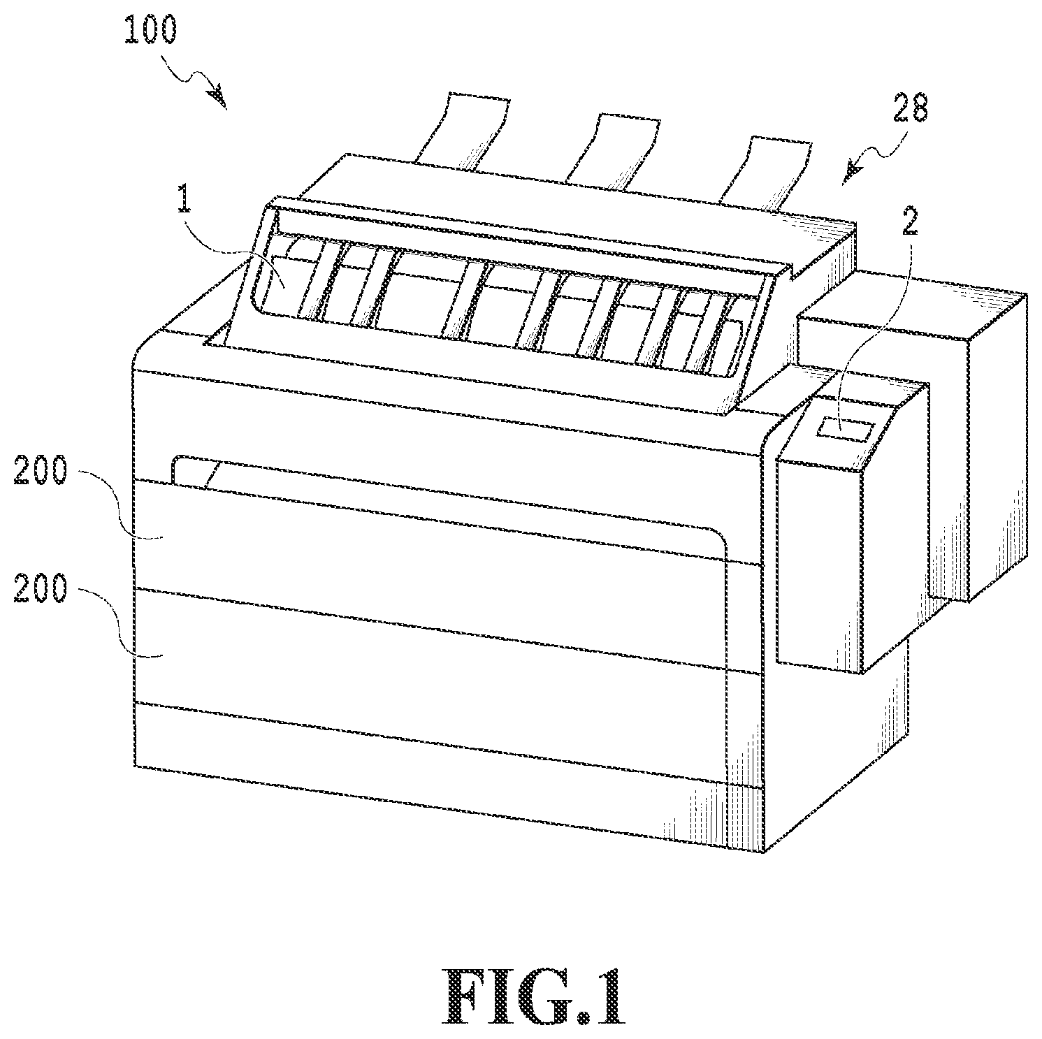 Patent US12325231 — Printing apparatus and method of controlling printing apparatus — Figure 1