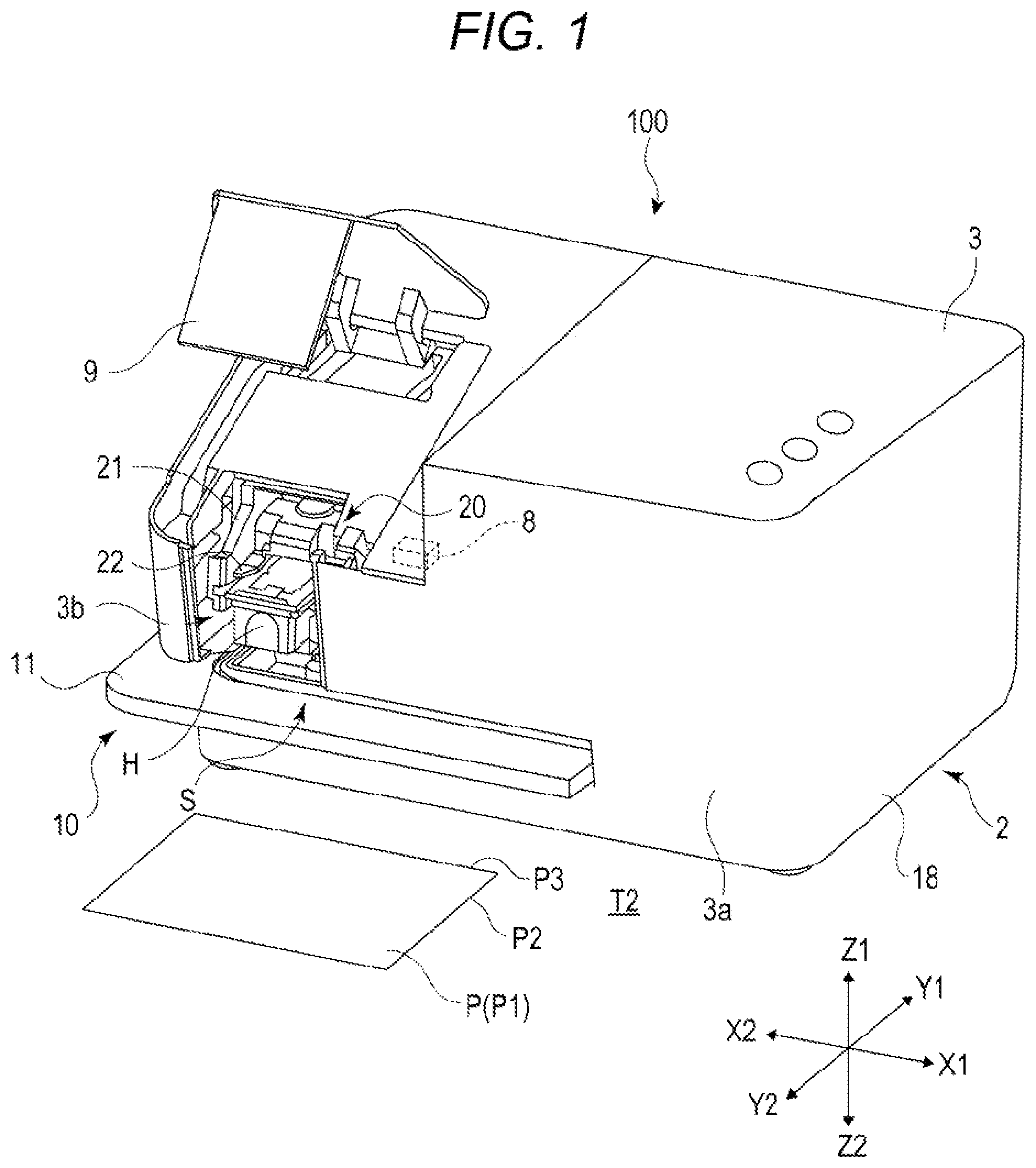 Patent US12325248 — Recording apparatus — Figure 1