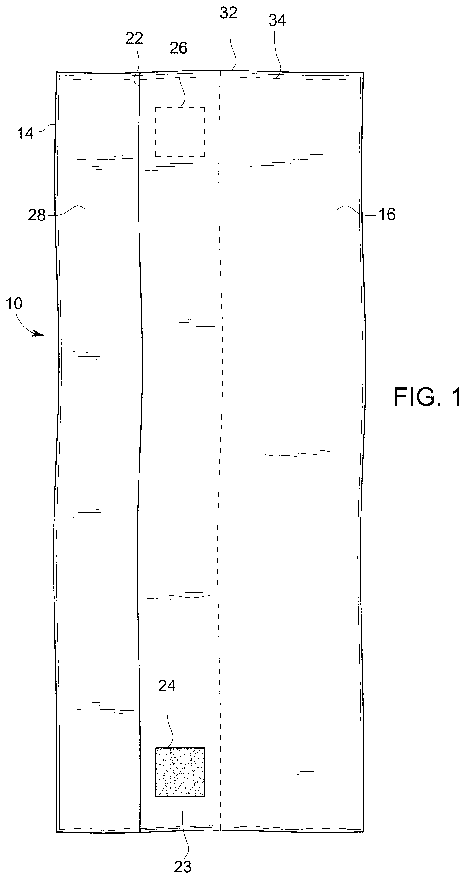 Patent US12325261 — Sectionable painter's cup — Figure 1