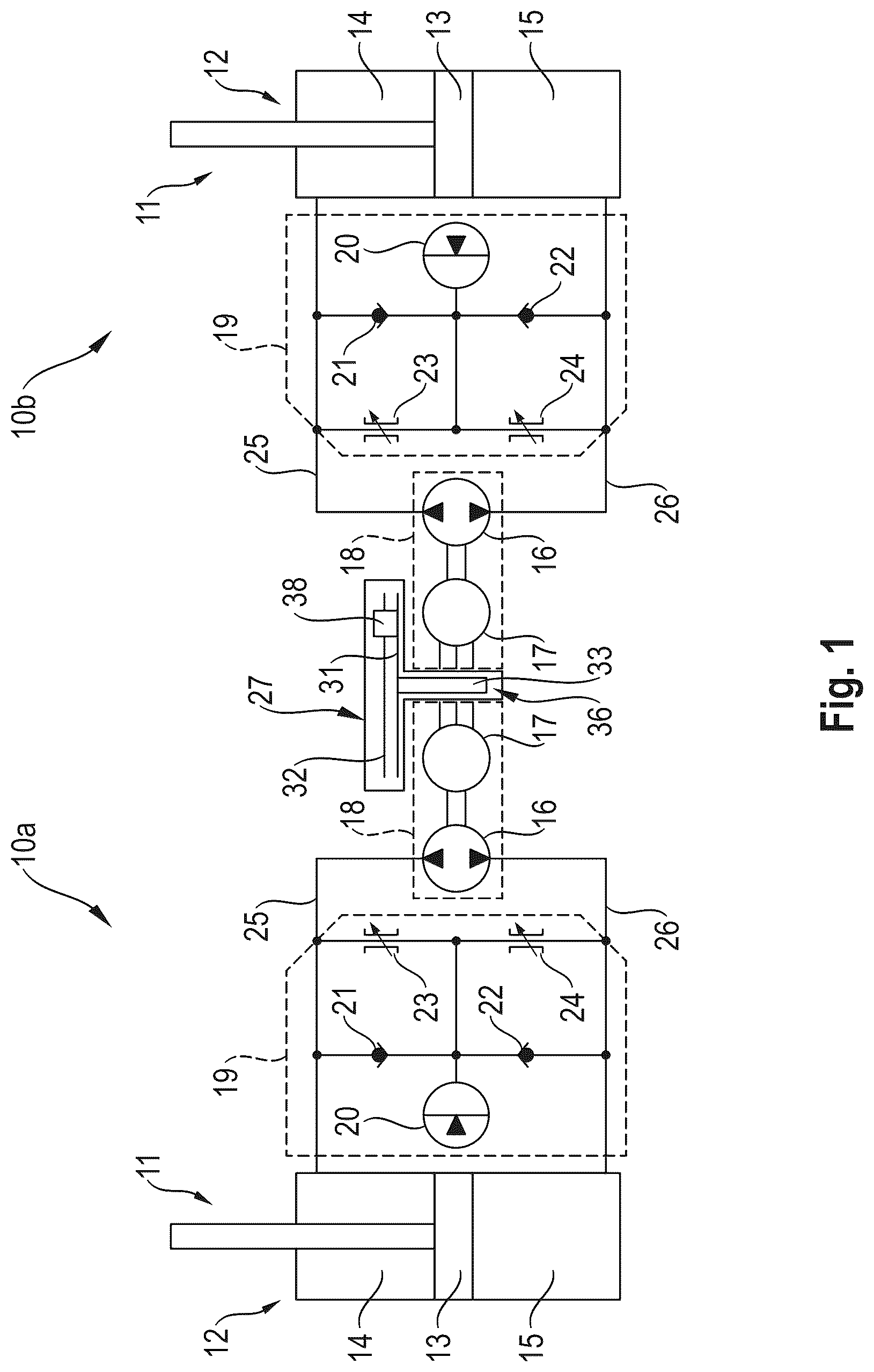 Patent US12325275 — Damping arrangement for an axle of a motor vehicle and motor vehicle — Figure 1