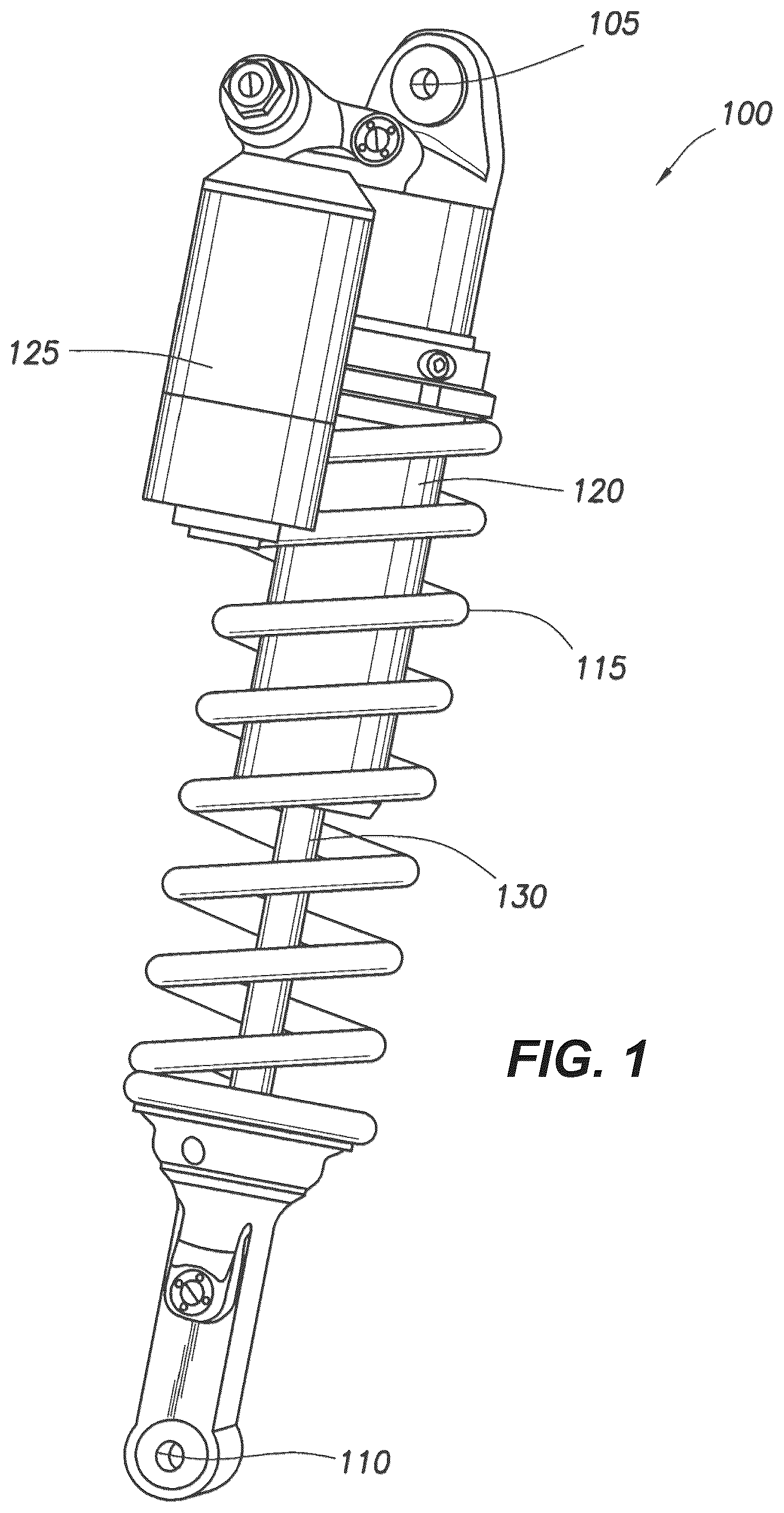 Patent US12325276 — IFP shock with automatically adjustable ride height — Figure 1