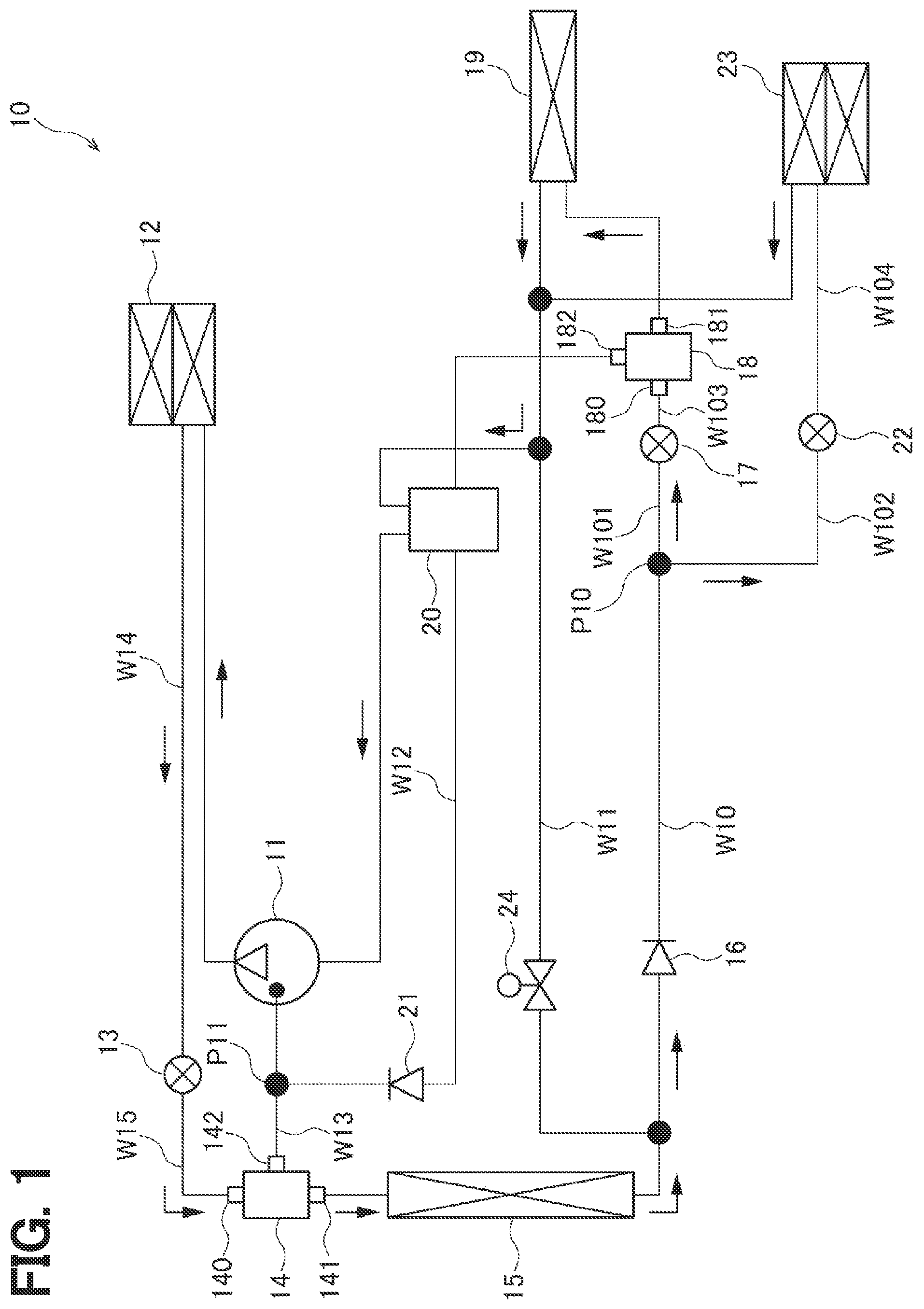 Patent US12325286 — Attachment structure for expansion valves — Figure 1