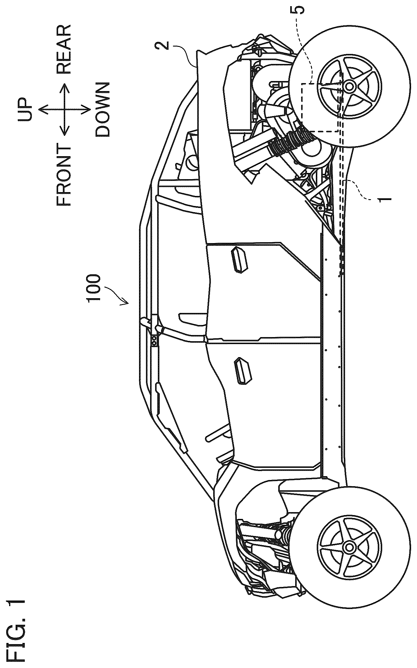 Patent US12325295 — Off-road vehicle — Figure 1