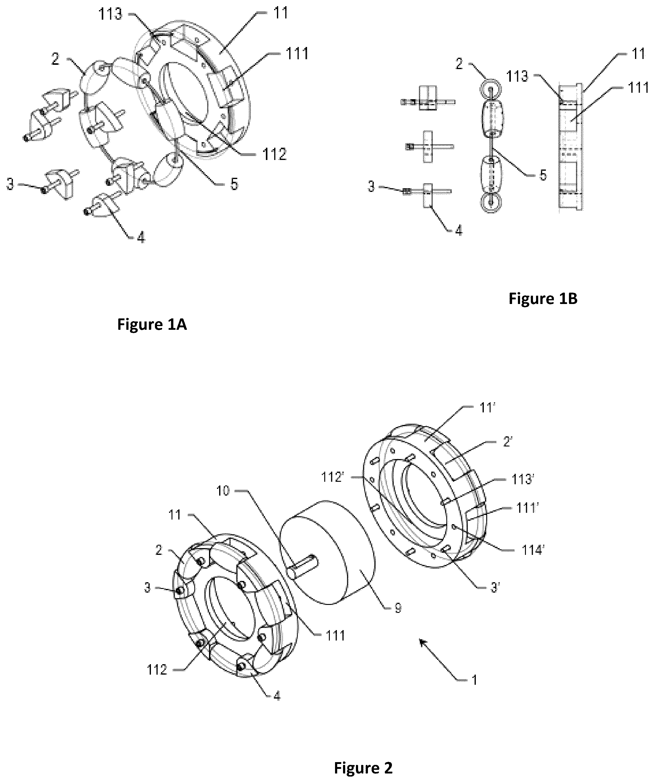 Patent US12325306 — Motor-wheel for an omni-directional mechanism and vehicle using the same — Figure 1