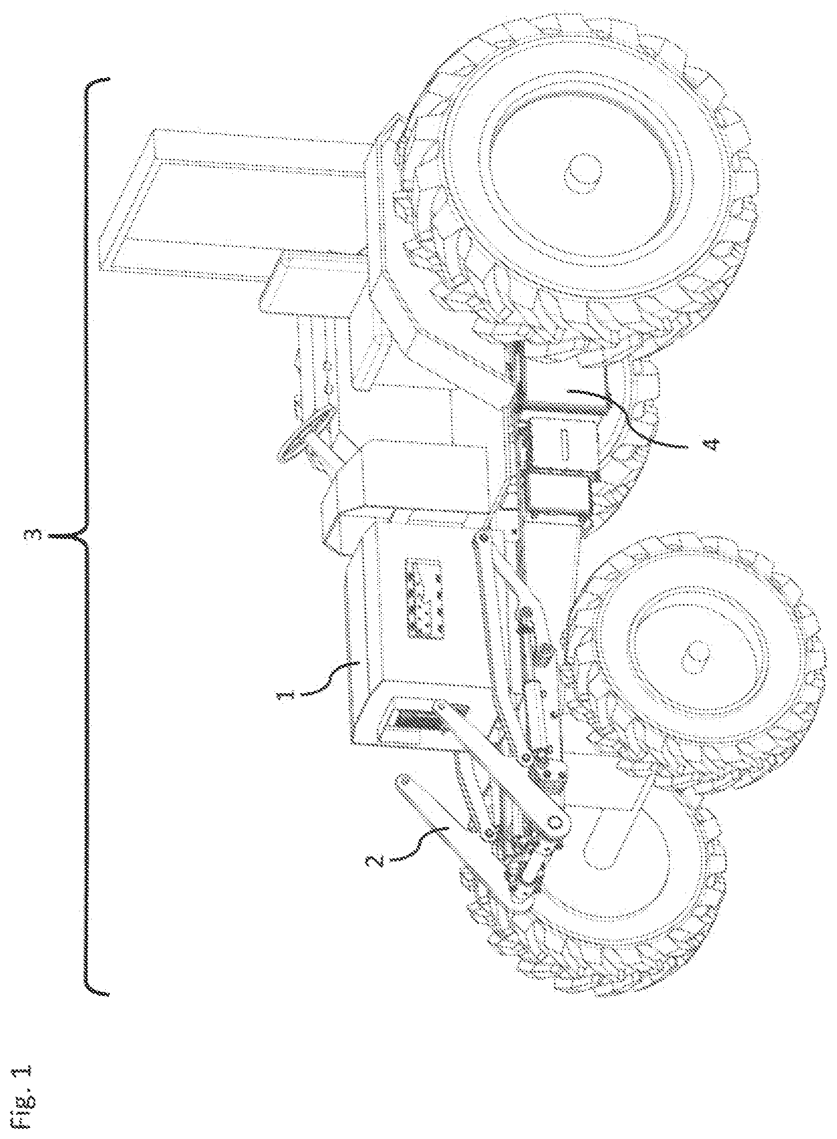 Patent US12325321 Figure 1 – Battery and lift