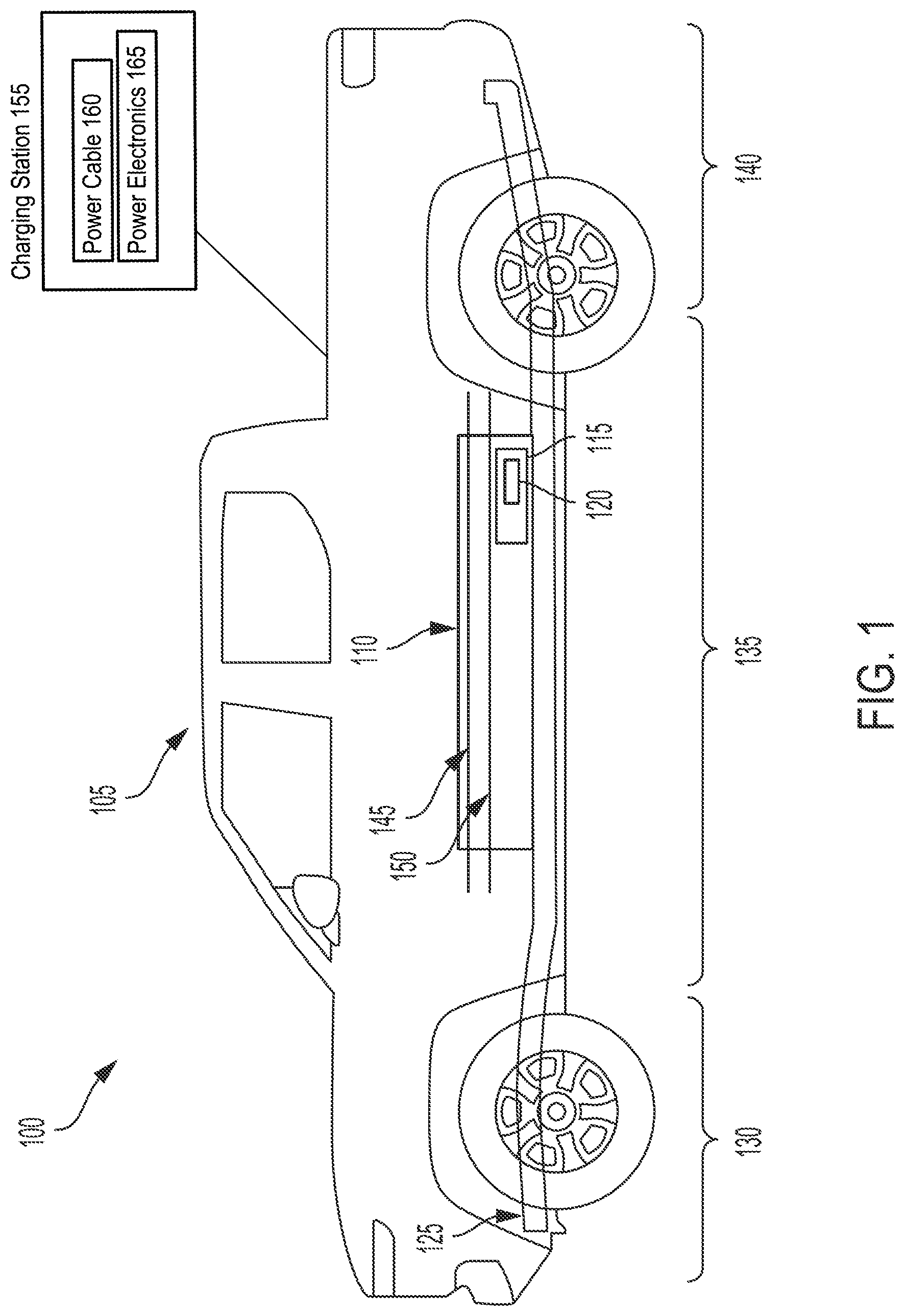 Patent US12325324 — Direct current fast charging cooling control — Figure 1