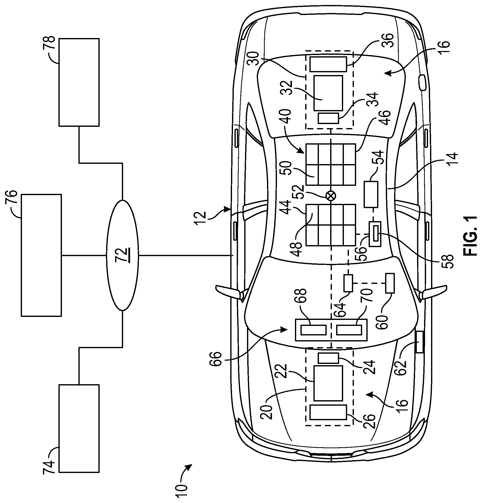 Patent US12325327 — Energy transfer among mismatched battery systems — Figure 1