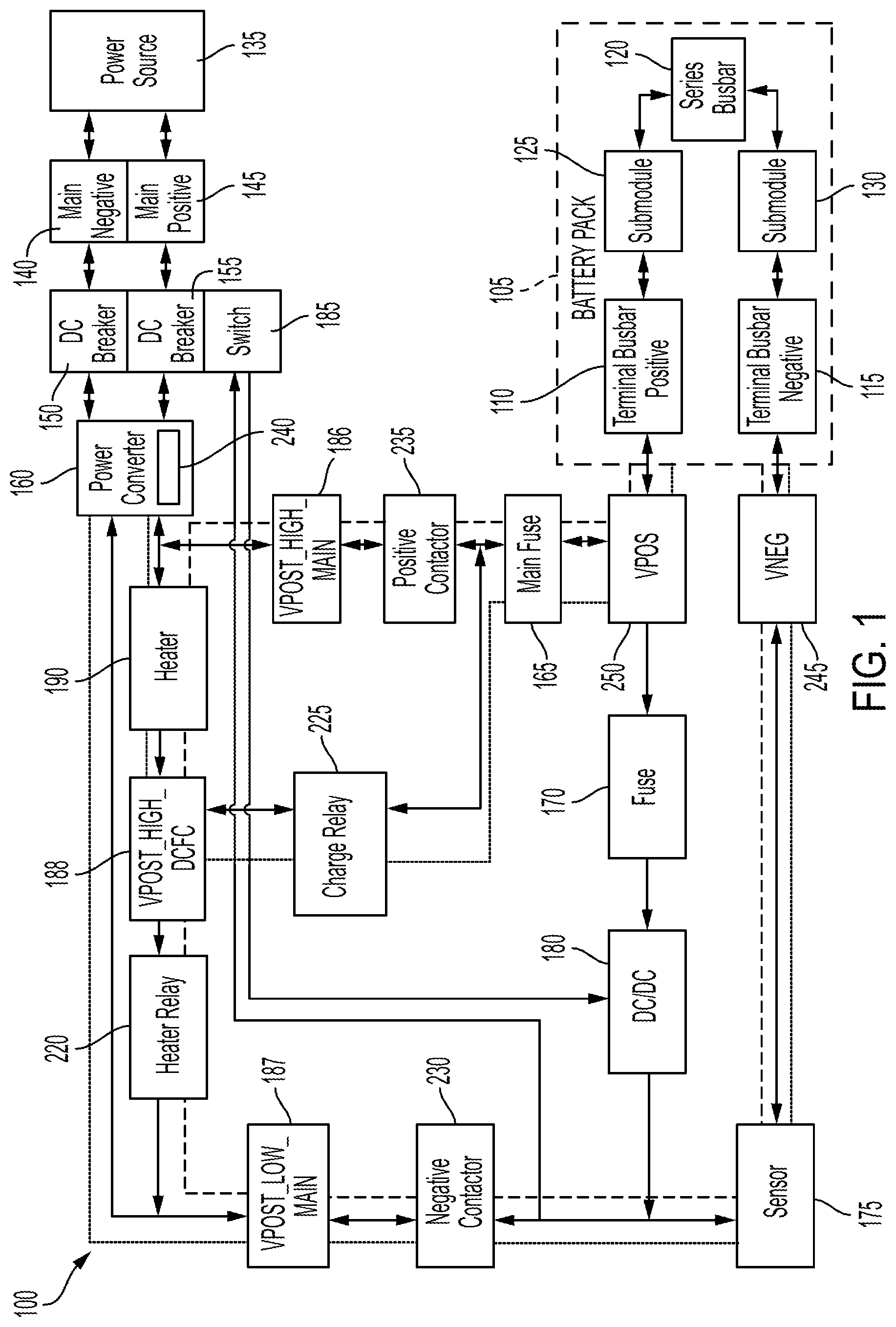 Patent US12325328 — Multi-purpose battery thermal component — Figure 1