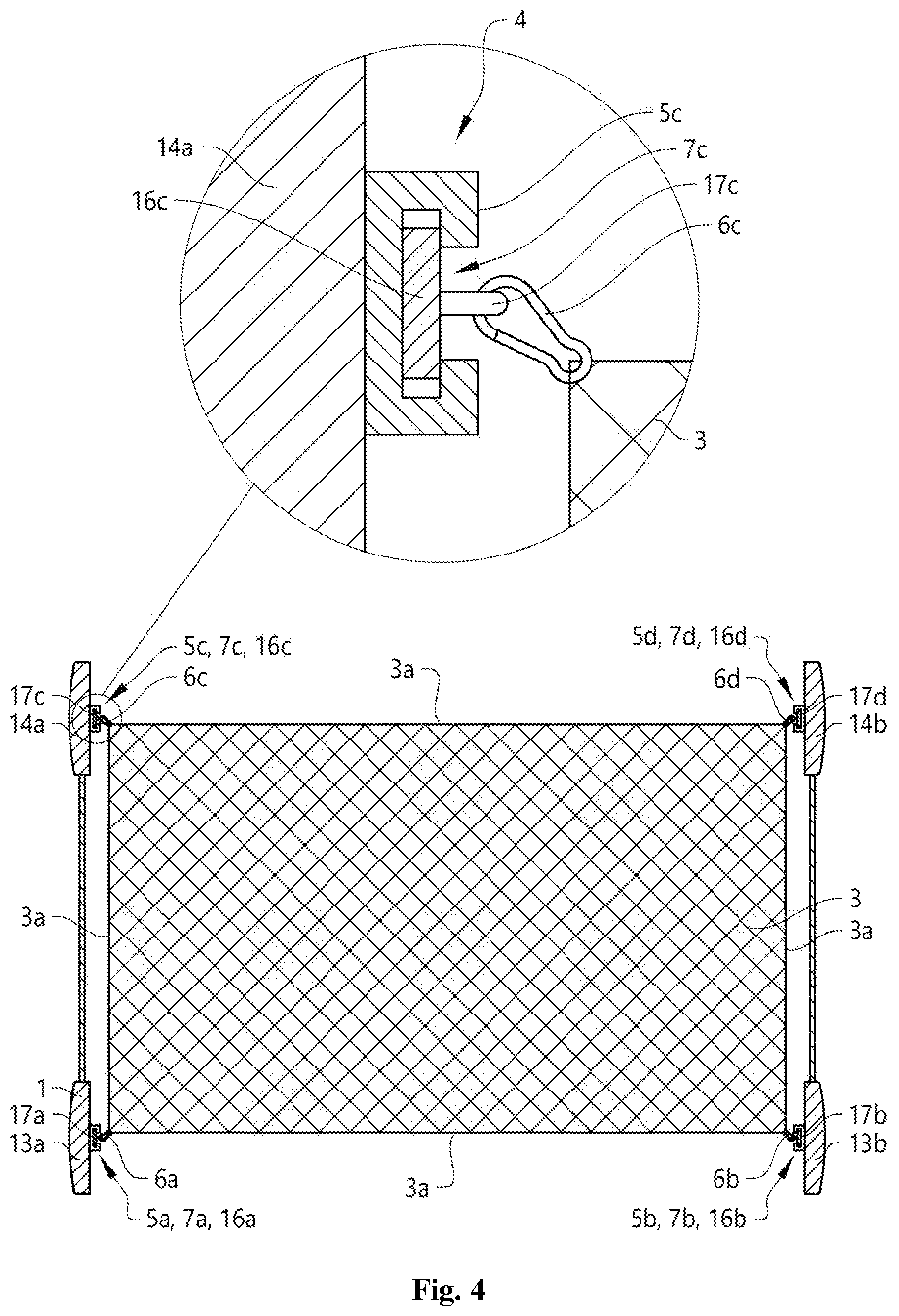 Patent US12325347 — Cargo restraining system for a vehicle, a vehicle comprising a cargo restraining system, and a method for operating a cargo restraining system for a vehicle — Figure 1