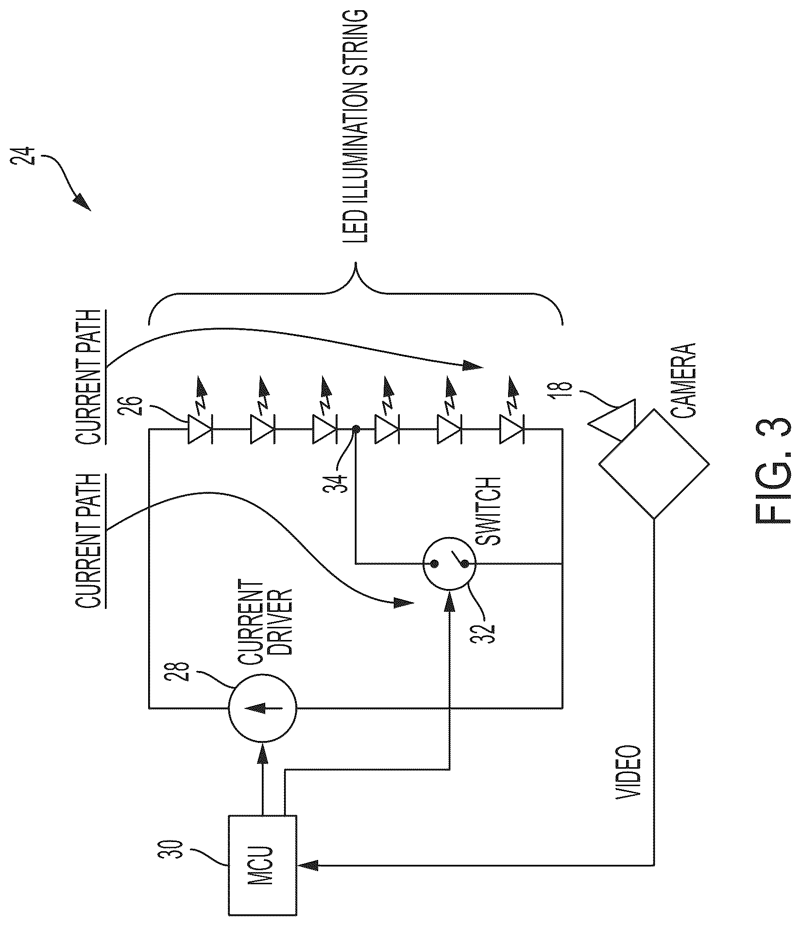 Patent US12325357 — Vehicular interior cabin monitoring system — Figure 1