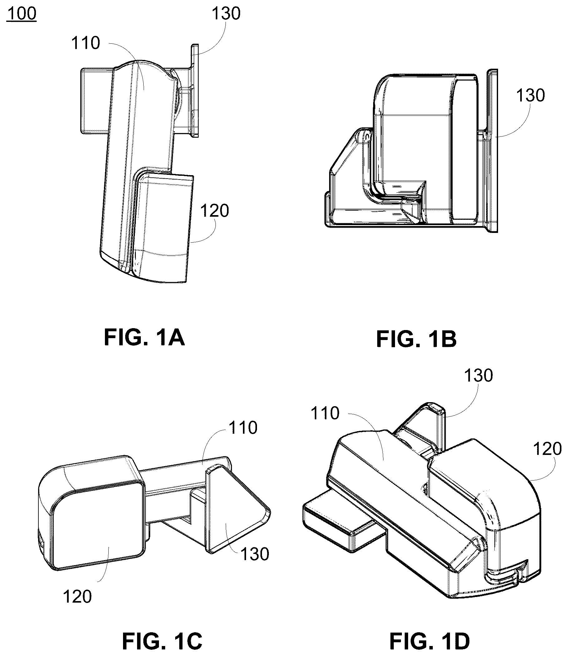 Patent US12325358 — Electronic control for vehicle mirror — Figure 1