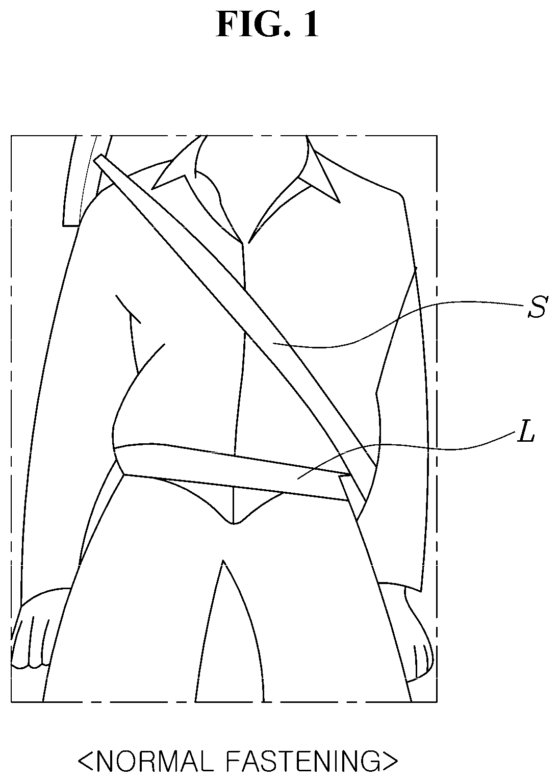 Patent US12325380 — Methods and system for detecting misuse of seat belts — Figure 1