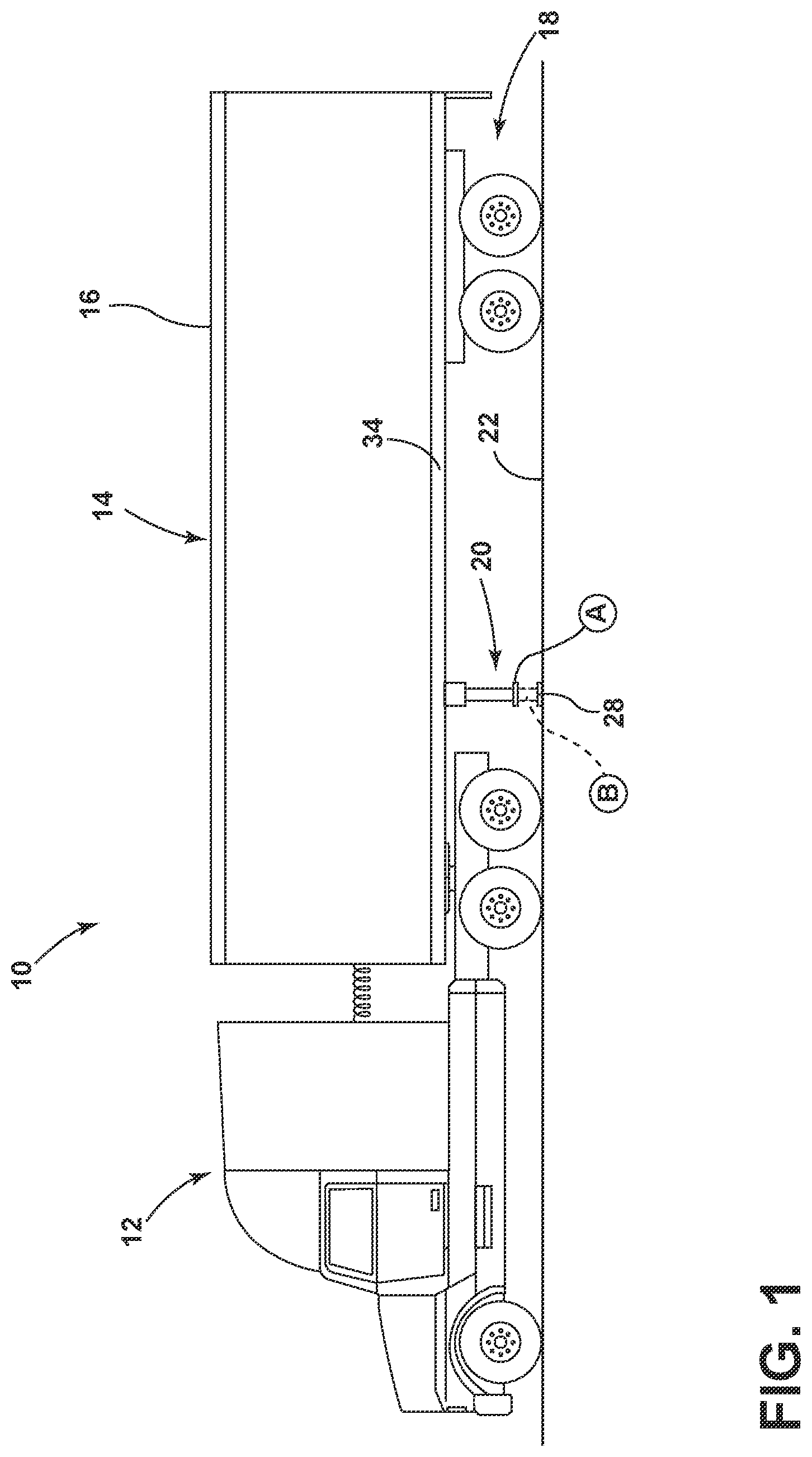 Patent US12325387 — Landing gear assembly — Figure 1