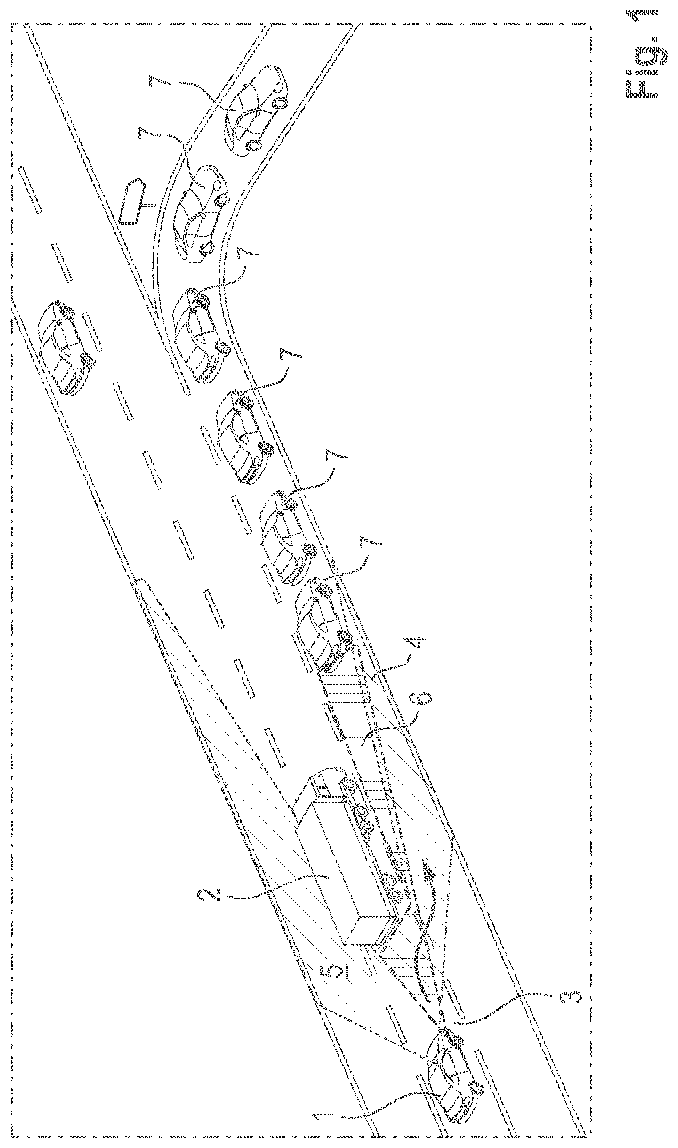 Patent US12325423 Figure 1 – Method for operating a lane change assistance system of a motor vehicle, and lane change assistance system