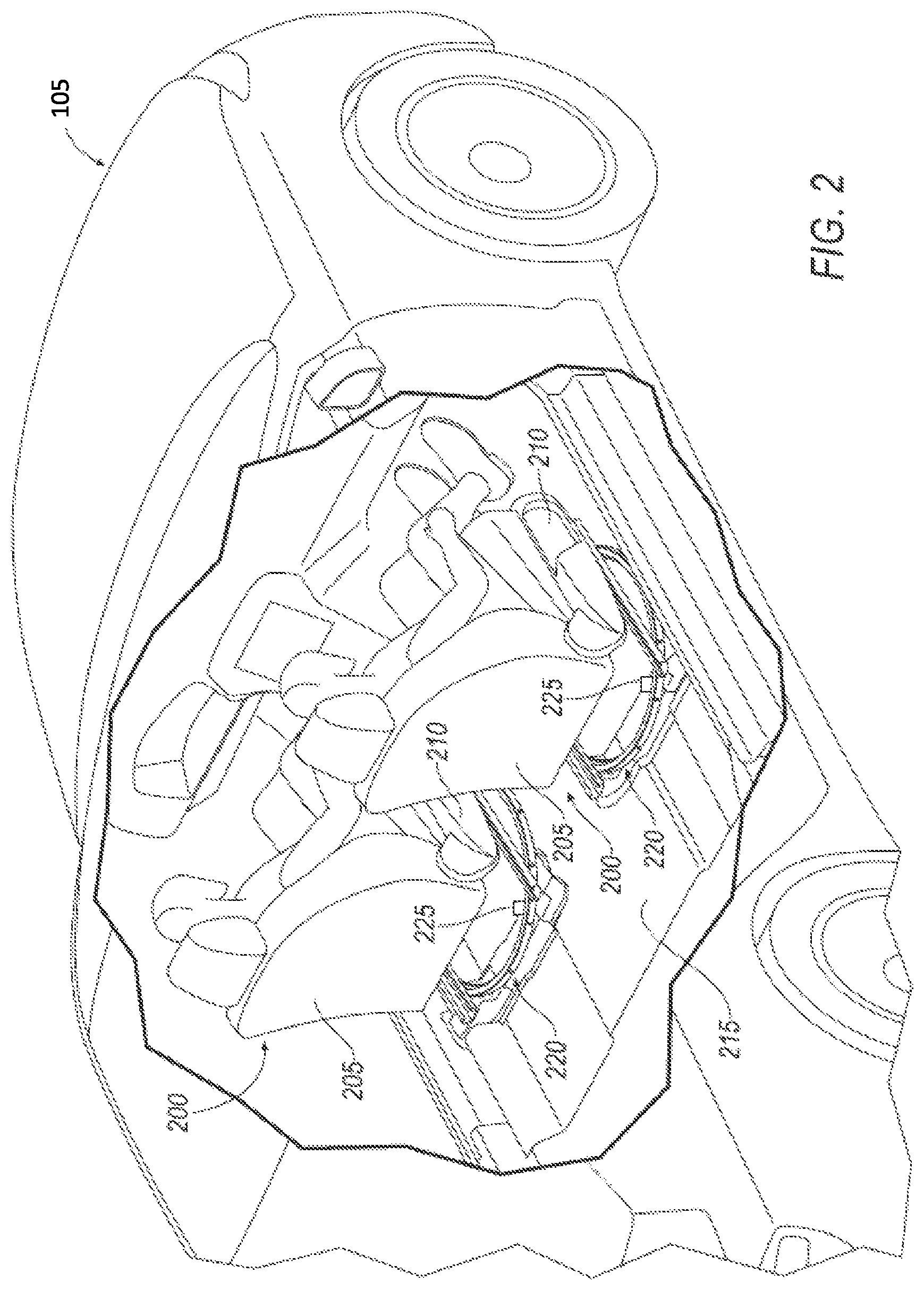 Patent US12325431 — Vehicle component identification system — Figure 1