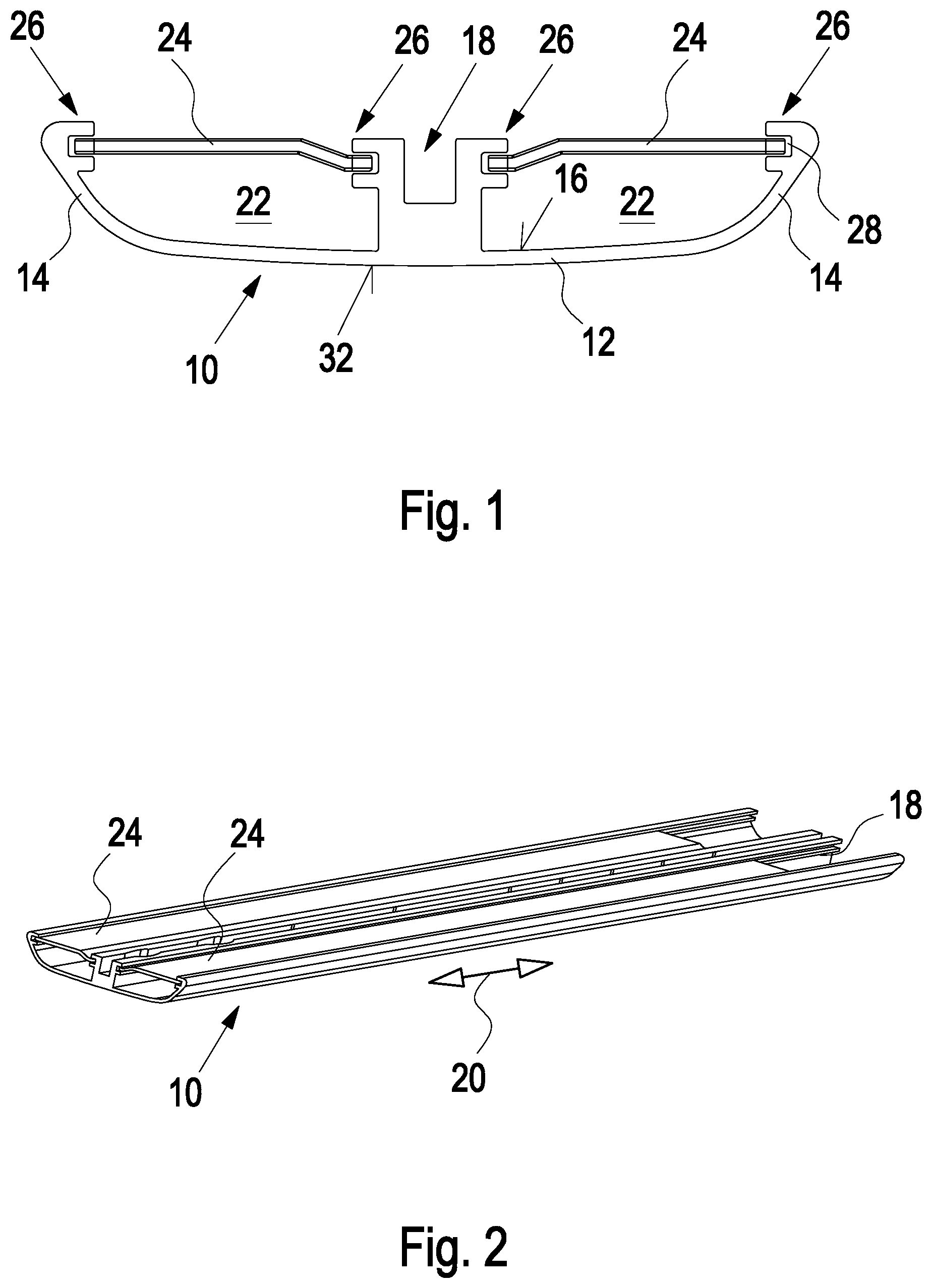 Patent US12325480 Figure 1 – Bicycle frame element