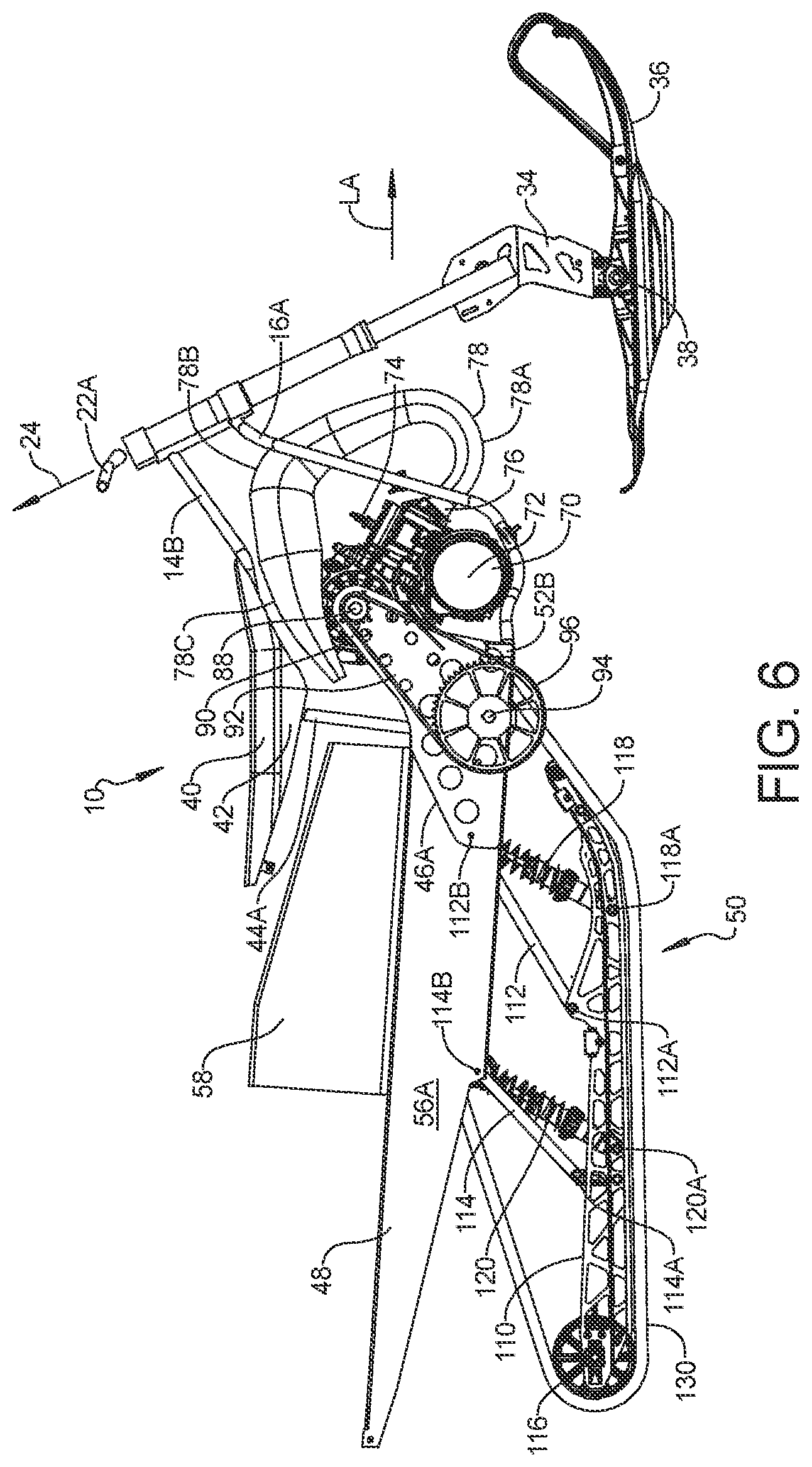 Patent US12325486 Figure 6 – Snow vehicle