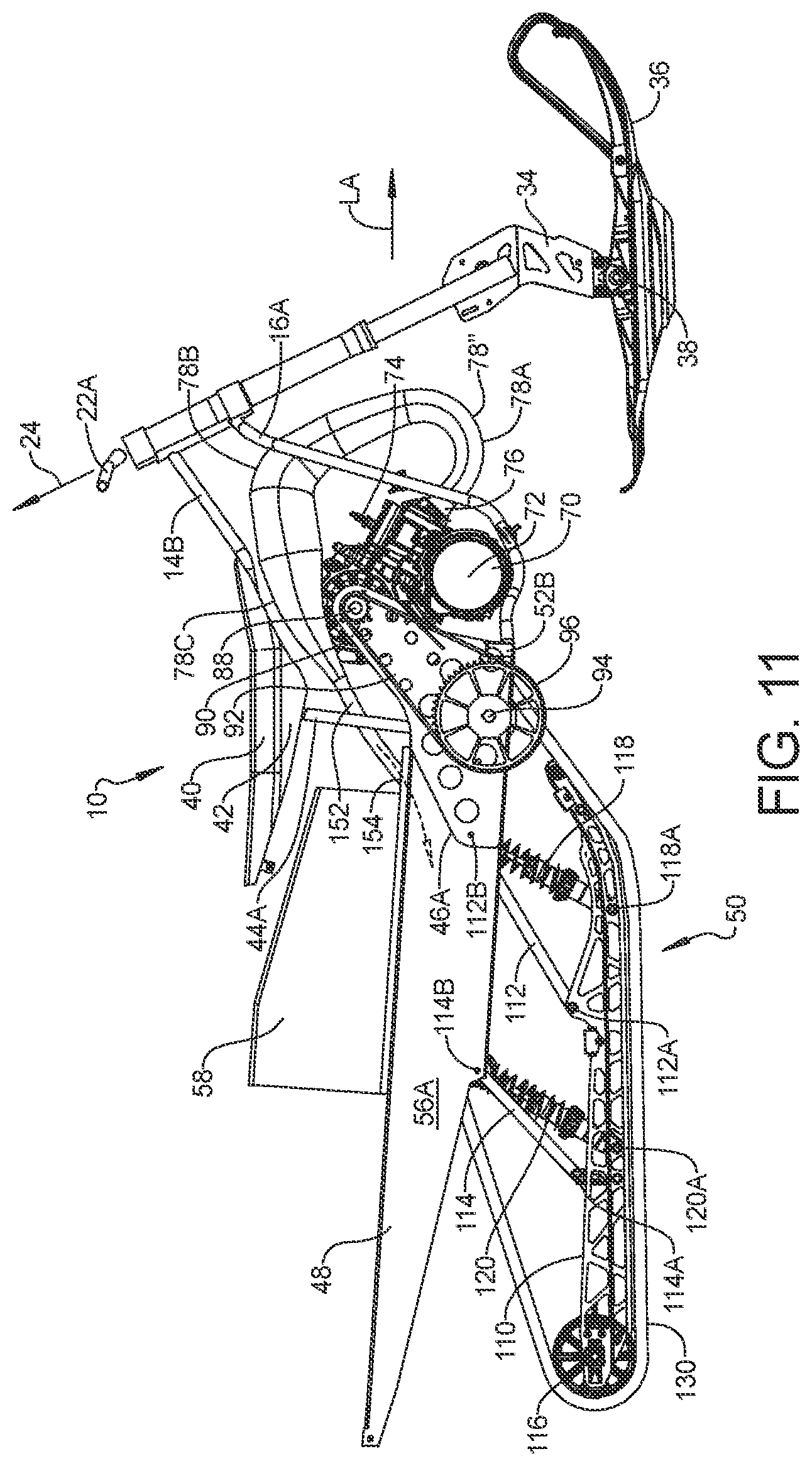 Patent US12325486 Figure 11 – Snow vehicle