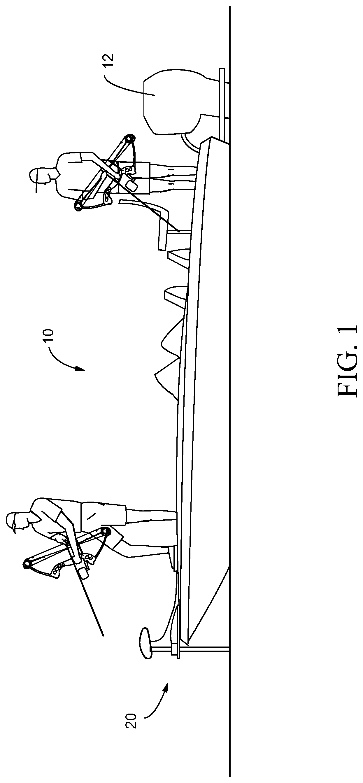 Patent US12325500 — Alternating current boat propulsion system — Figure 1
