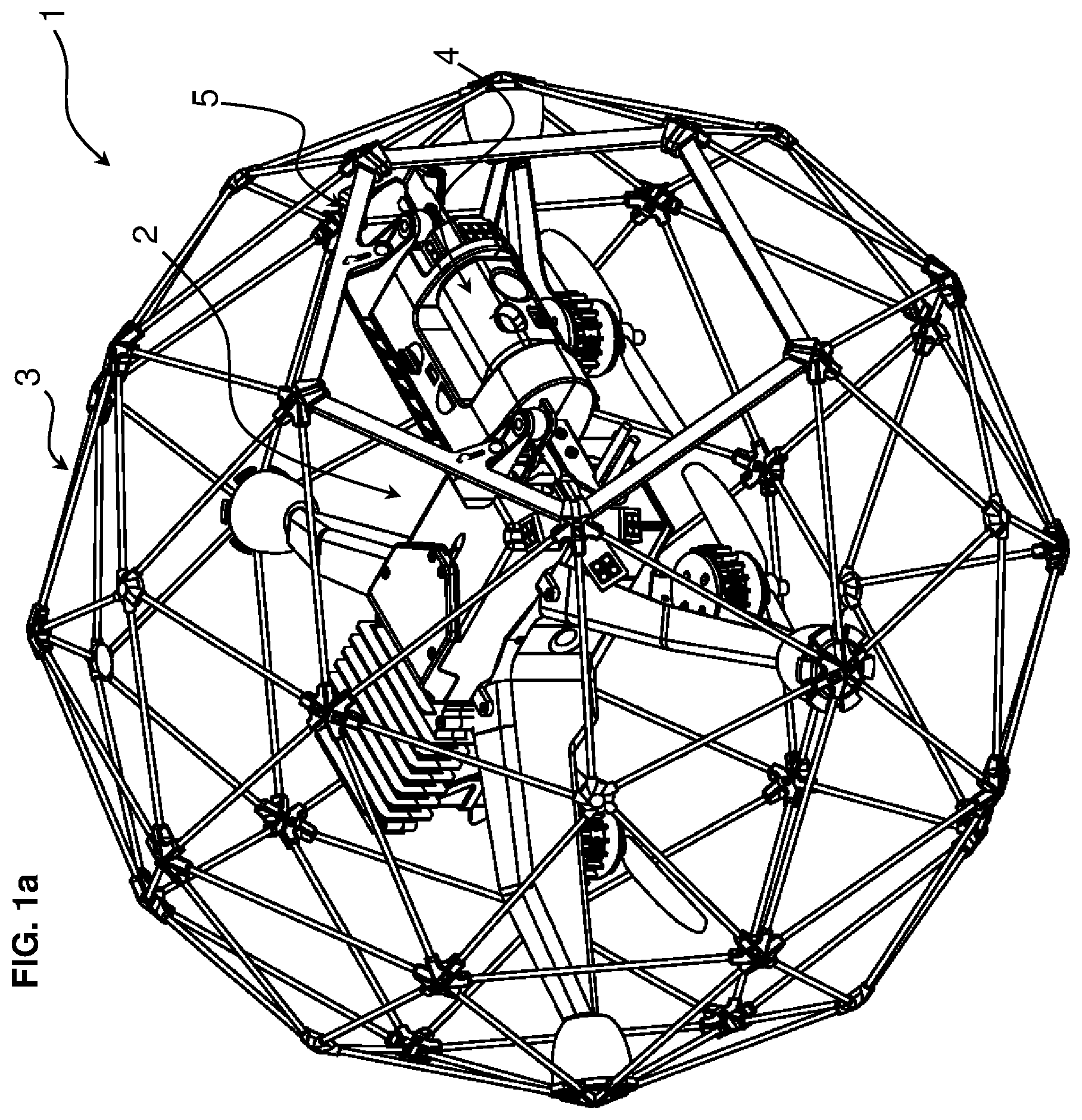 Patent US12325542 — UAV with protective outer cage — Figure 1