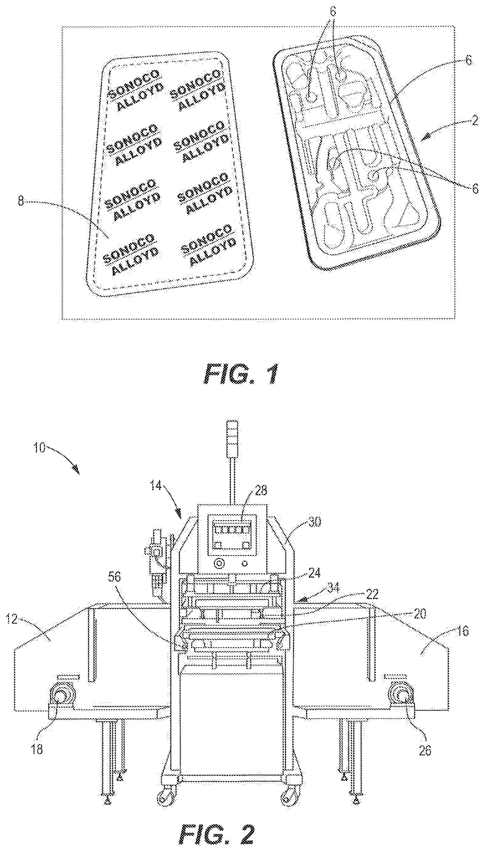 Patent US12325547 — Seal and cut assembly for heat sealing machine — Figure 1