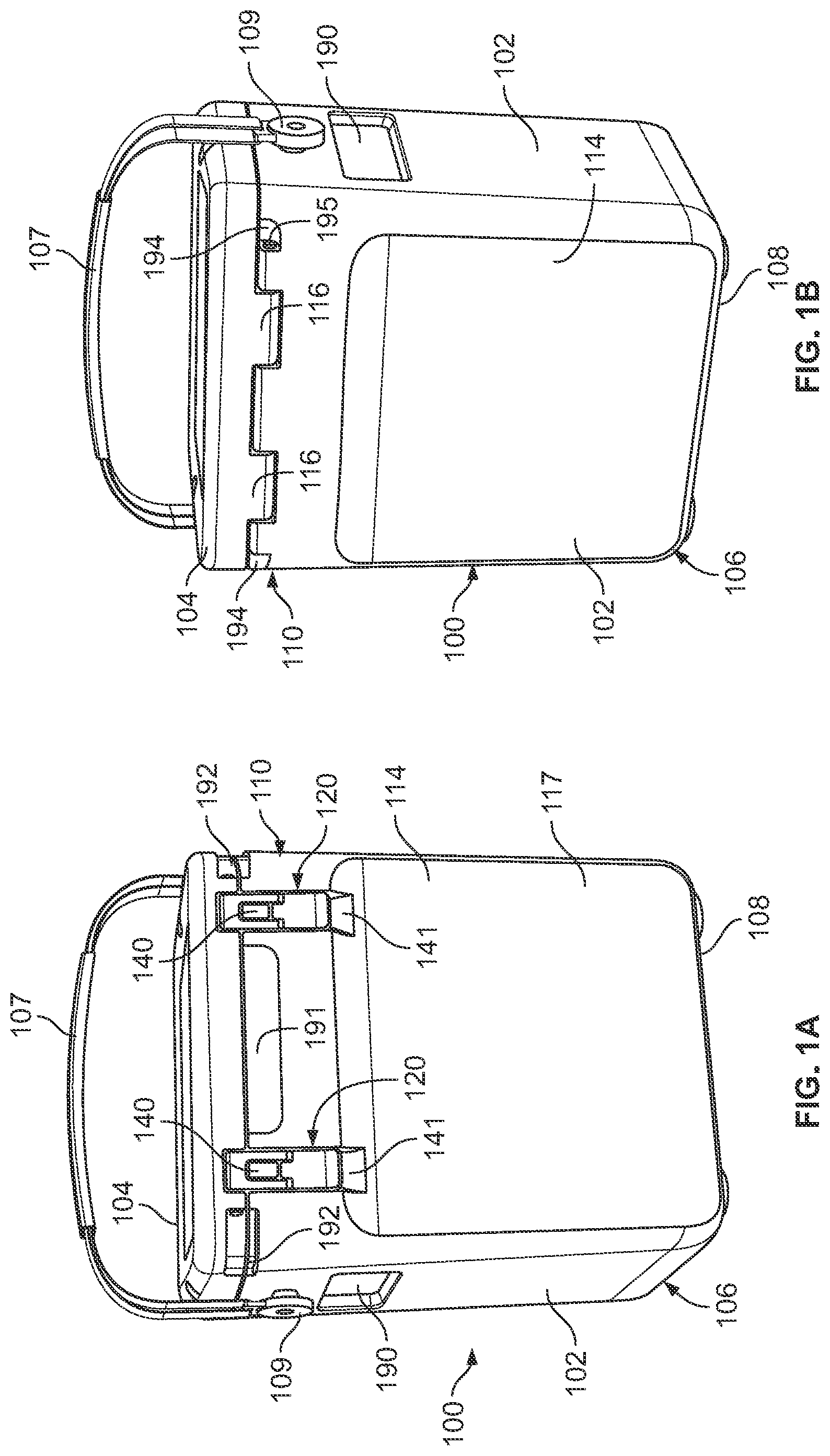 Patent US12325561 — Insulating container — Figure 1