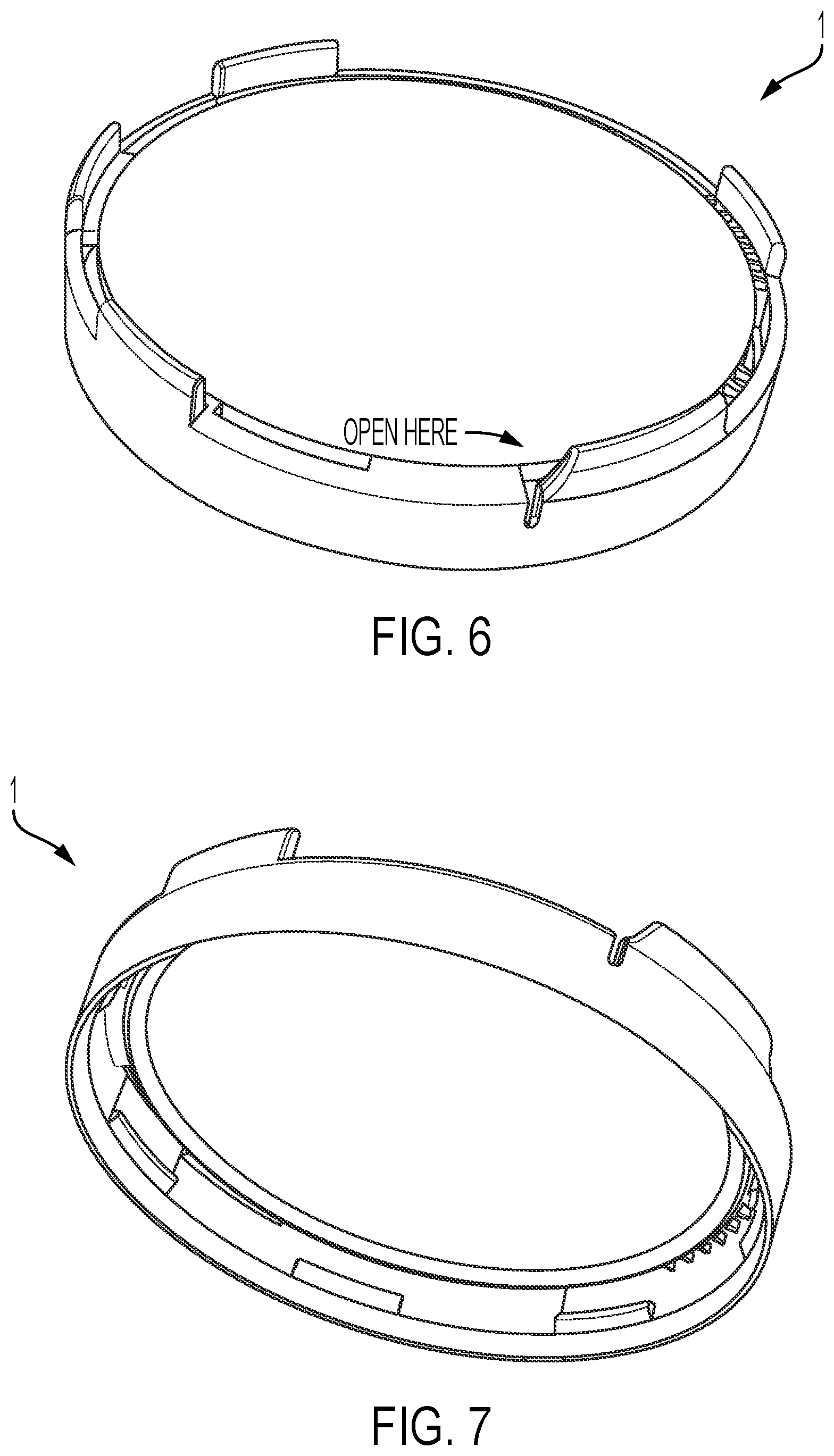 Patent US12325565 Figure 6 – Child-resistant container cover