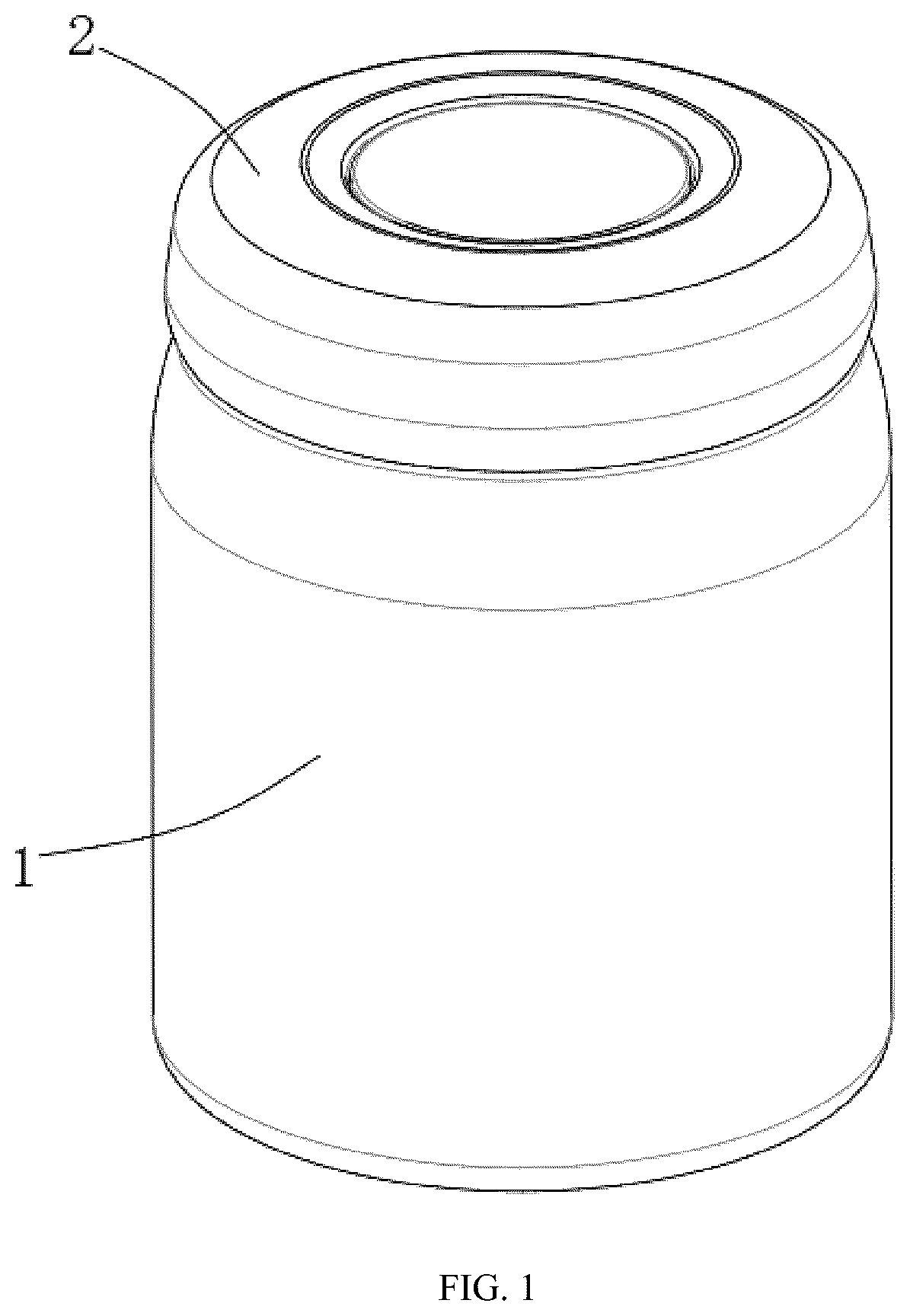 Patent US12325575 — Portable insulated lunch box — Figure 1