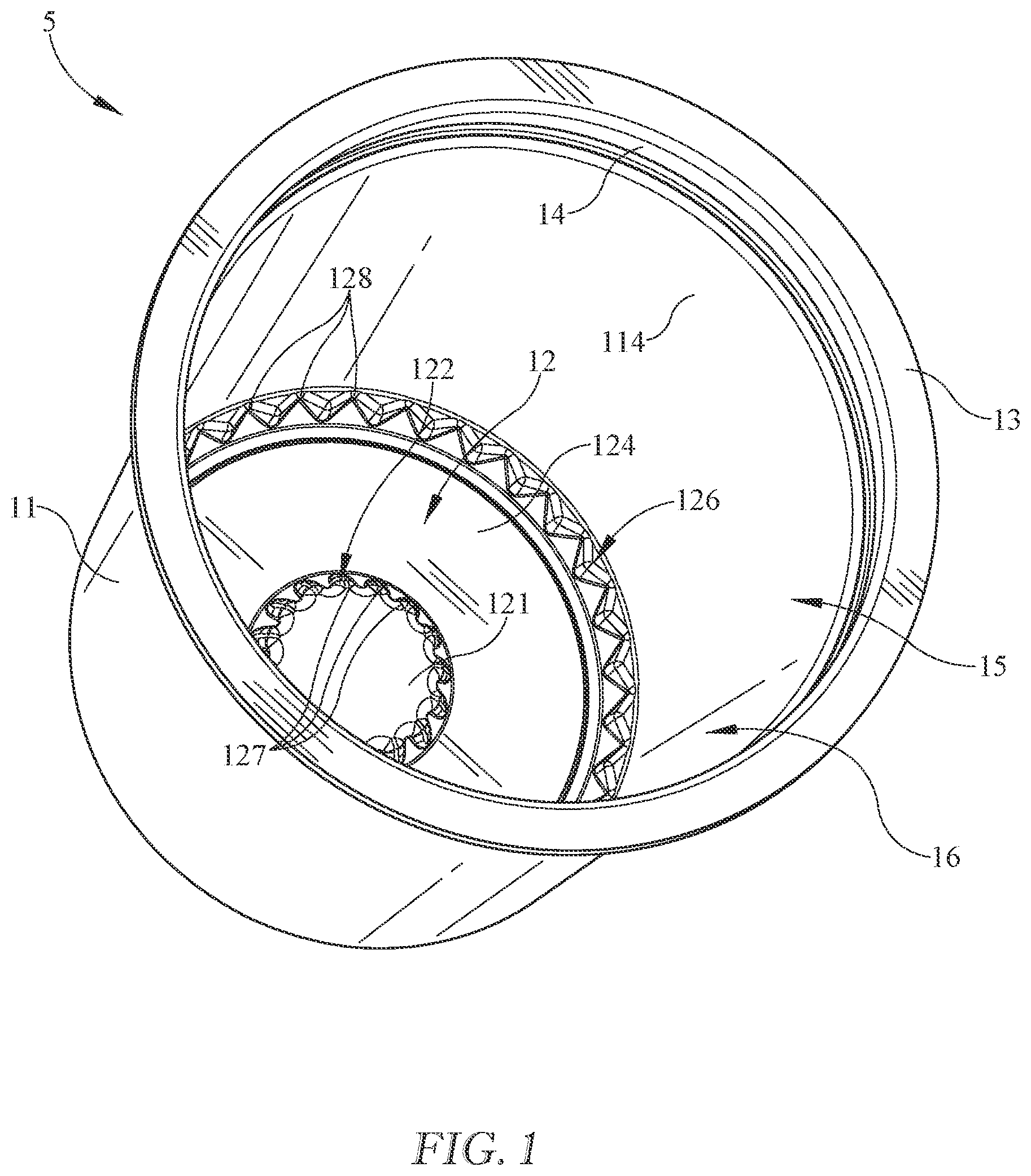 Patent US12325579 Figure 1 – Beverage capsule cup with enhanced material distribution