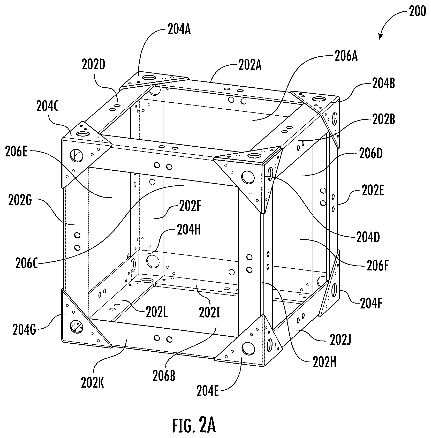 Patent US12325589 — Methods, apparatuses and computer program products for movement of rectangular prisms through a multi-dimensional space — Figure 1