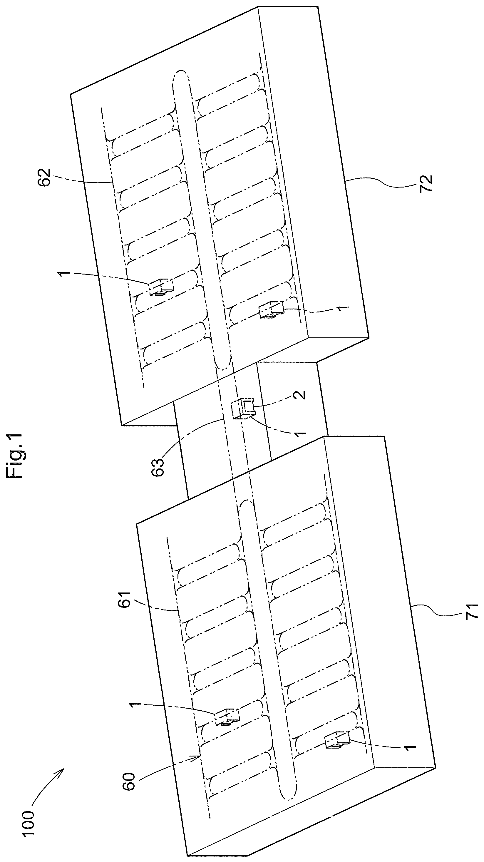 Patent US12325595 — Article transport facility — Figure 1