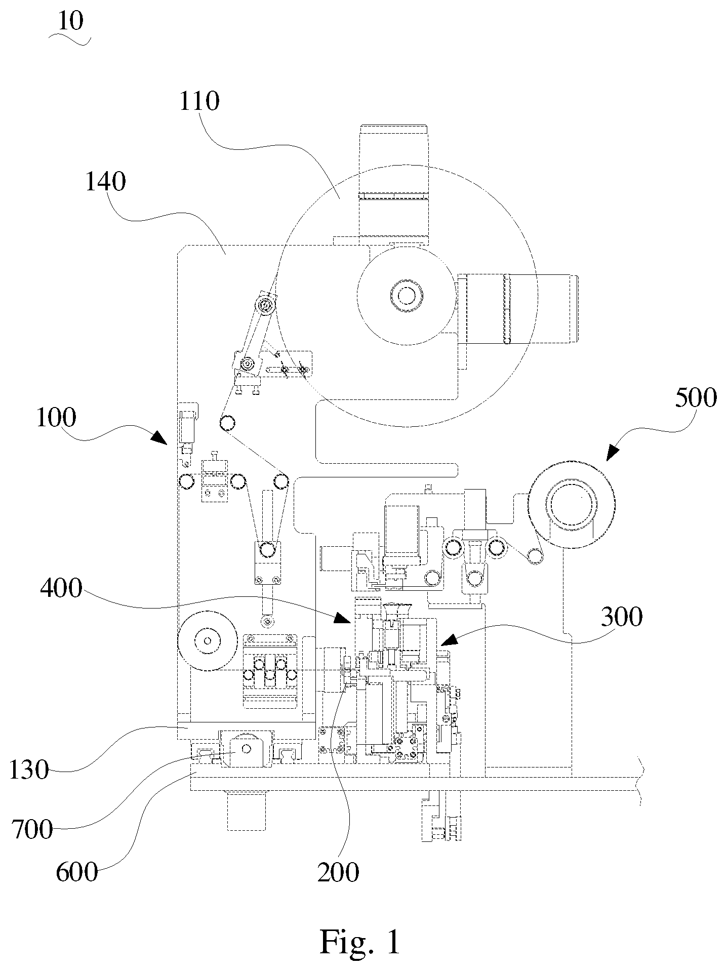 Patent US12325603 — Coil replacing device — Figure 1