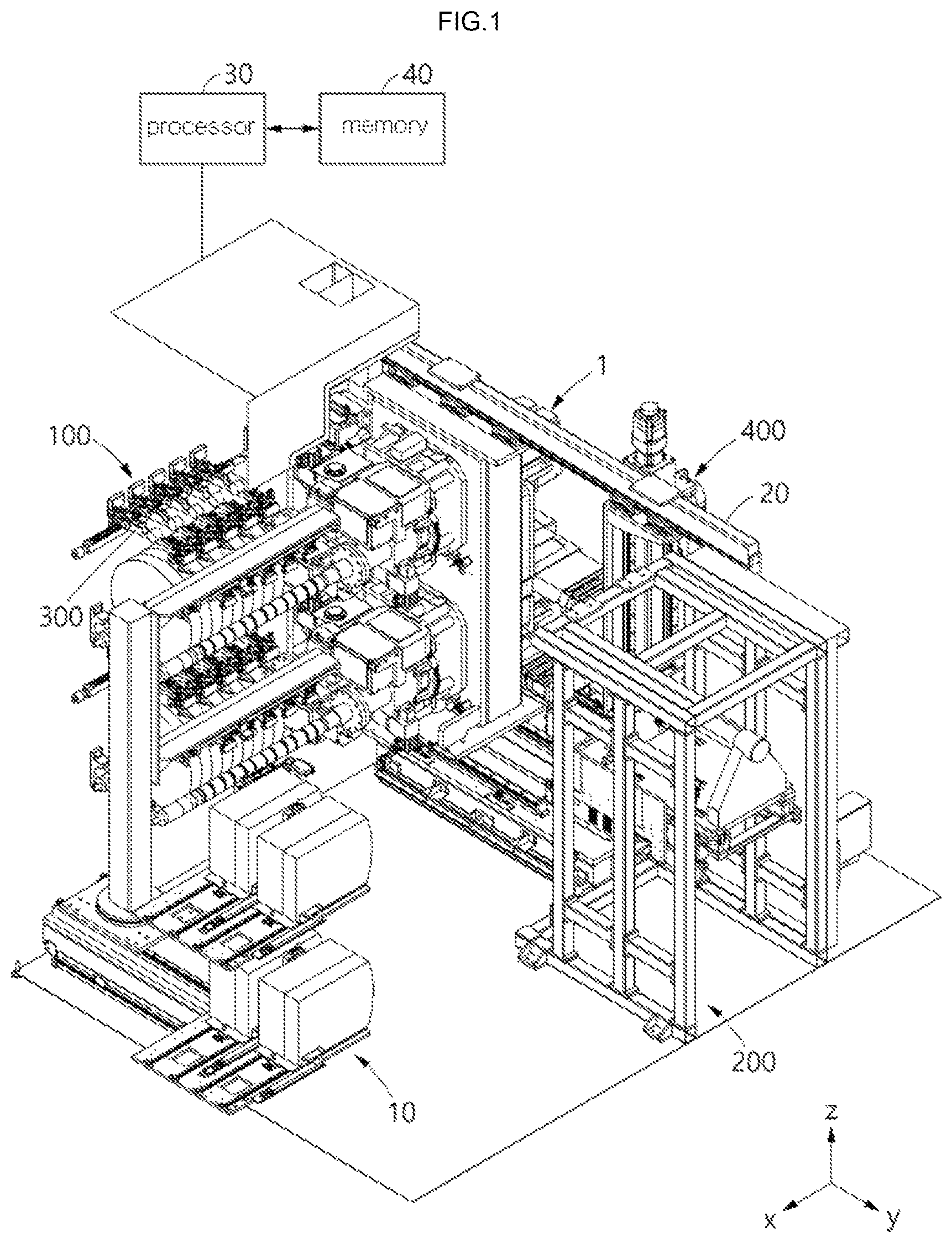Patent US12325604 — Rewinding system — Figure 1
