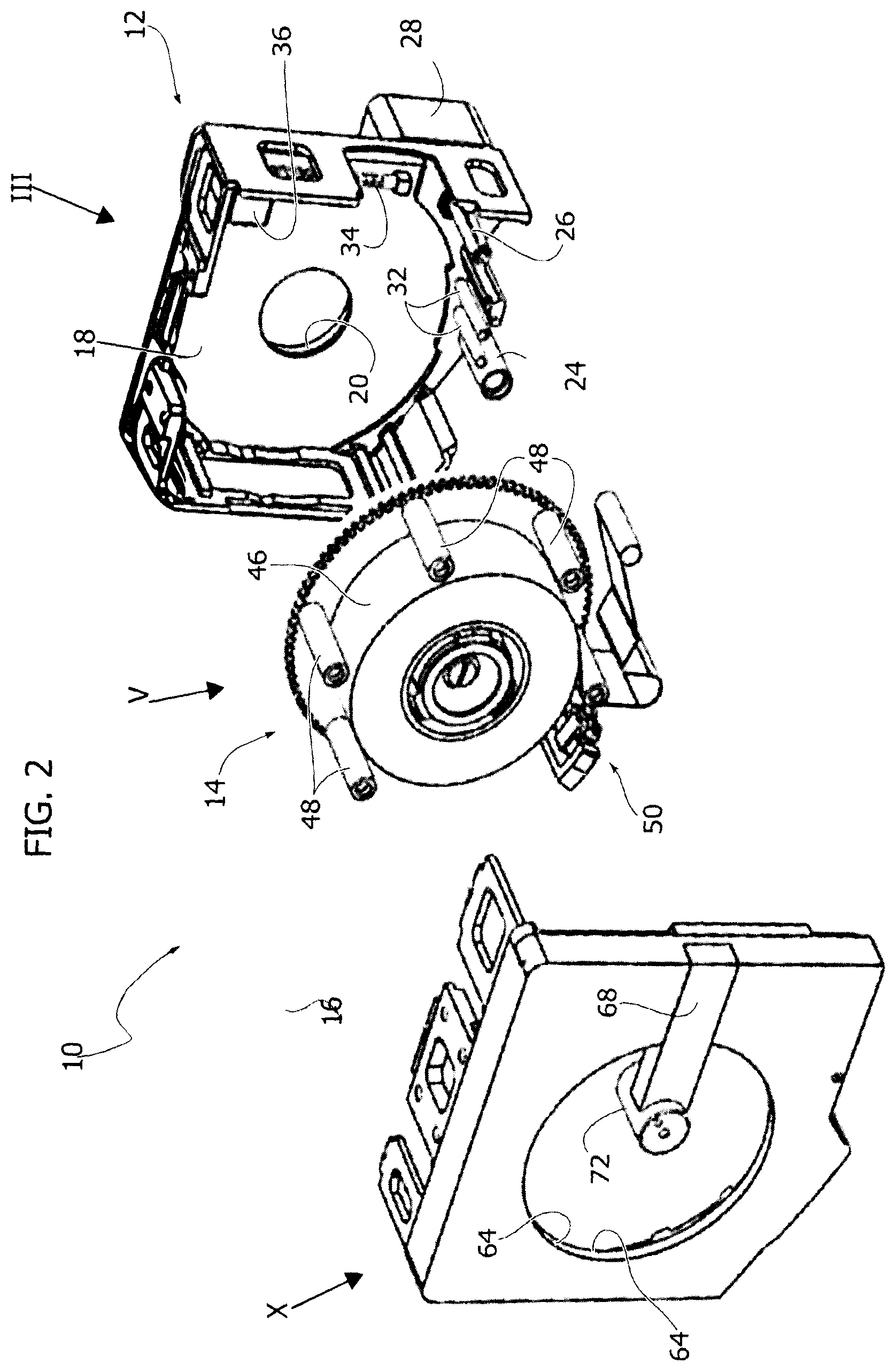 Patent US12325608 — Apparatus and method for dispensing sections of double-sided adhesive tape — Figure 1