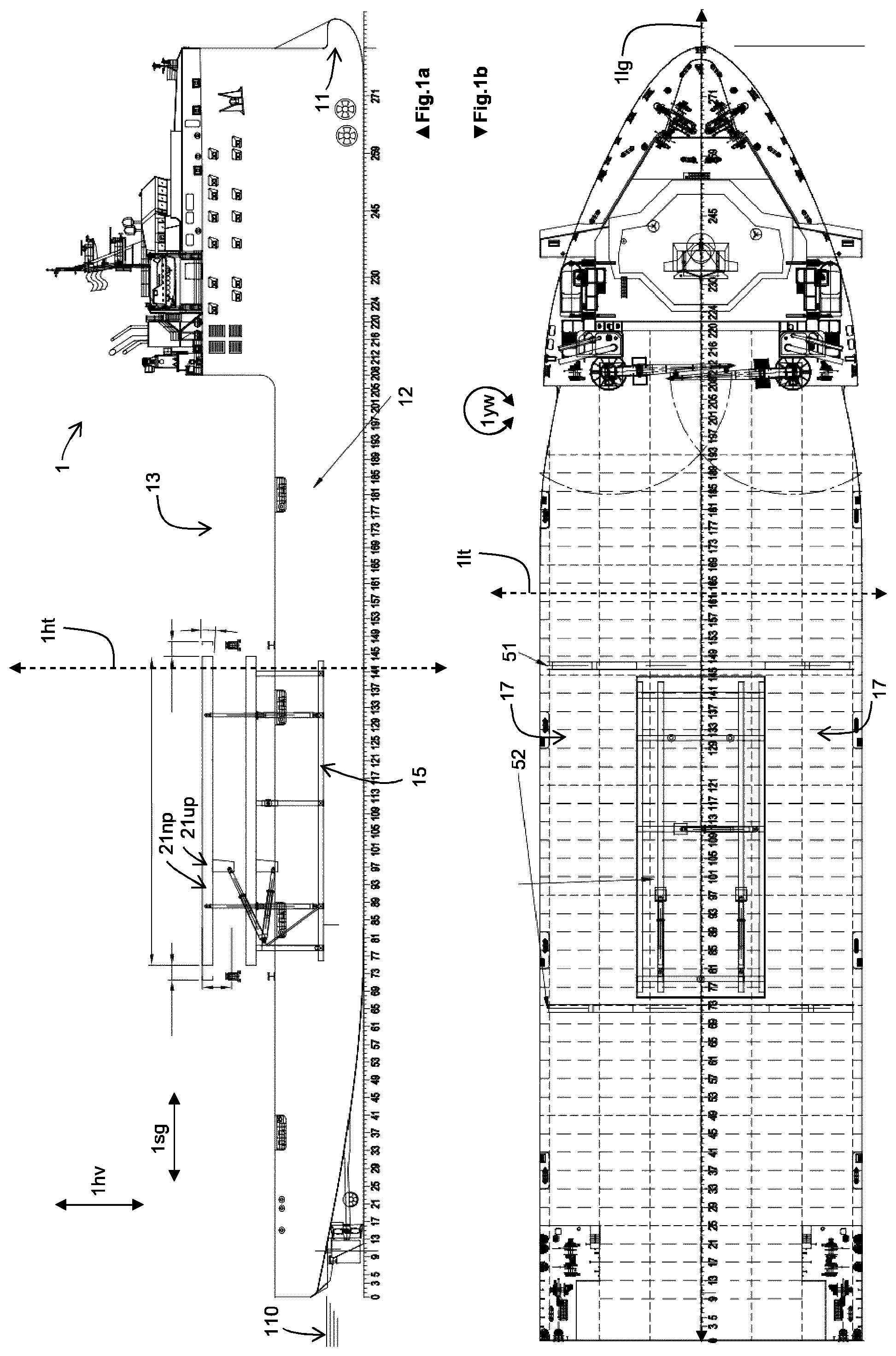 Patent US12325610 — Feeder vessel — Figure 1