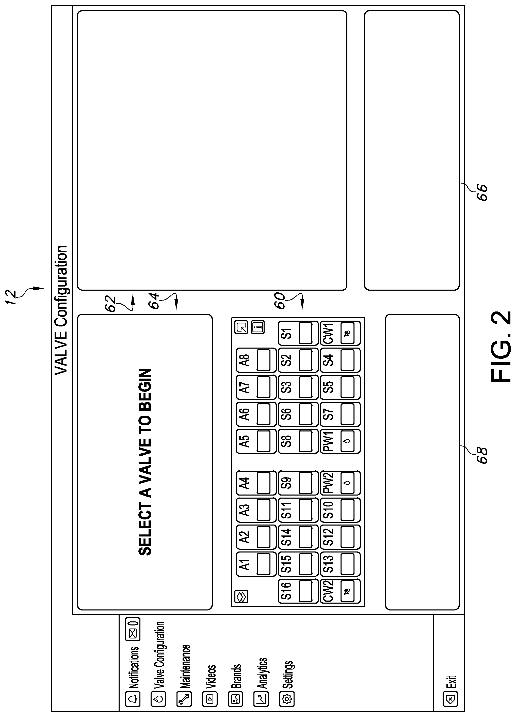 Patent US12325616 — Method and apparatus for configuring and maintaining a beverage dispenser — Figure 1