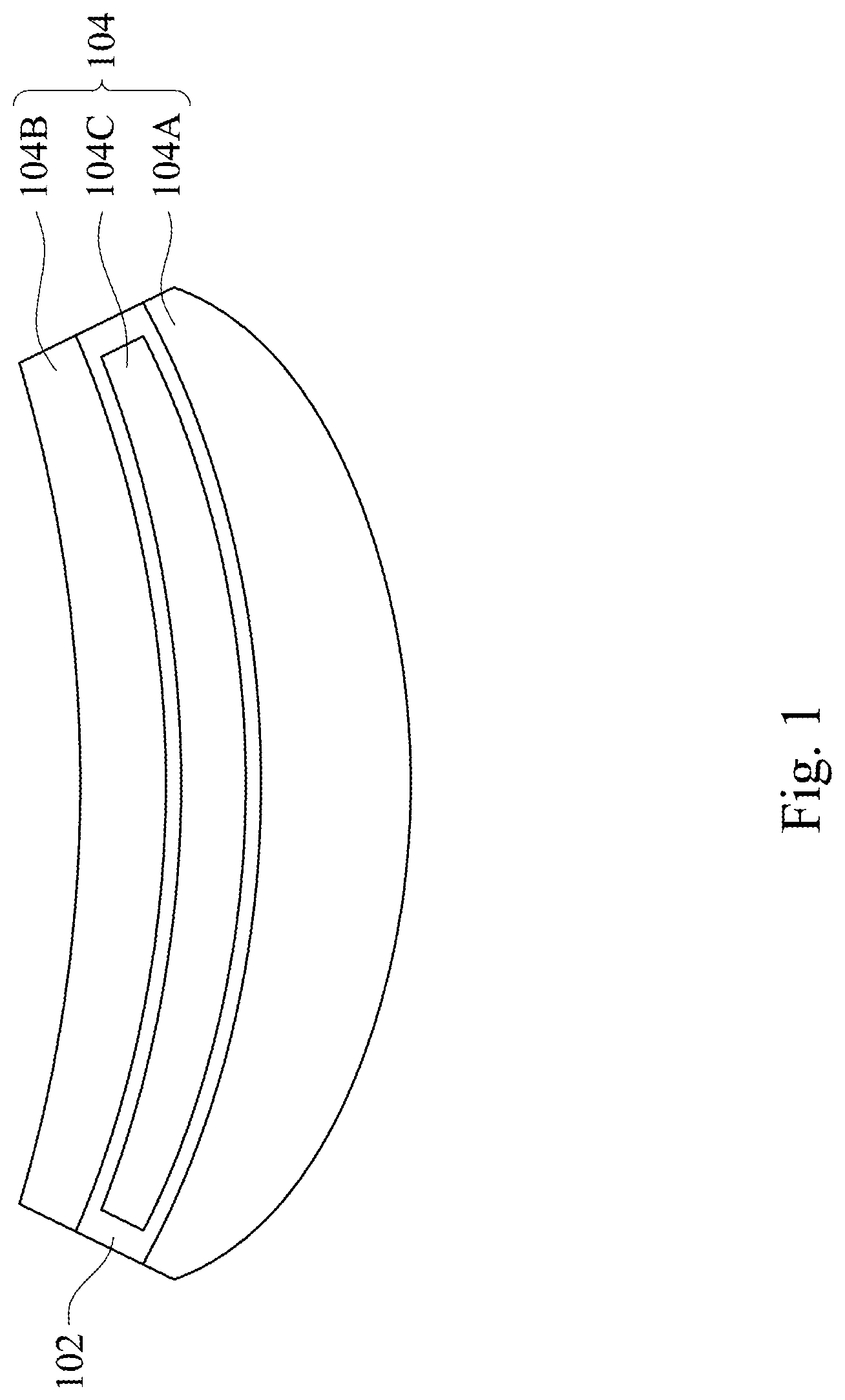 Patent US12325813 — Optical clear adhesive composition, optical clear adhesive layer, and method of forming optical clear adhesive layer — Figure 1