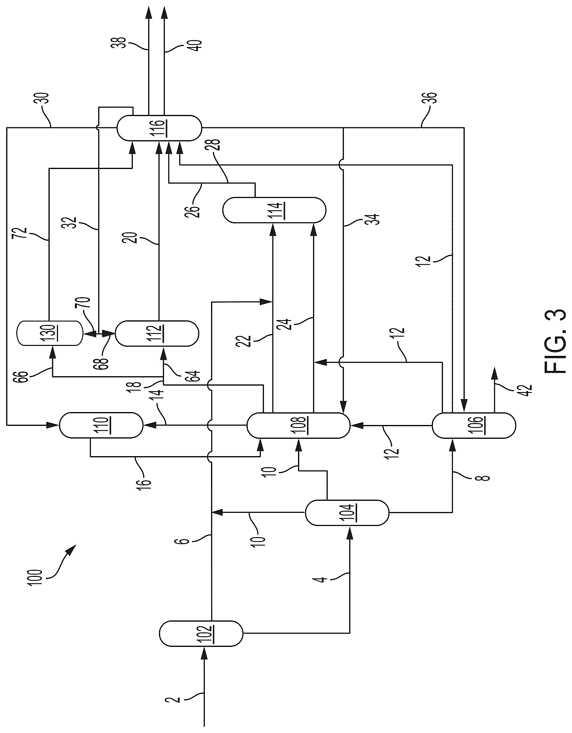 Patent US12325833 Figure 3 – Methods for processing a hydrocarbon oil feed stream utilizing a delayed coker and steam enhanced catalytic cracker