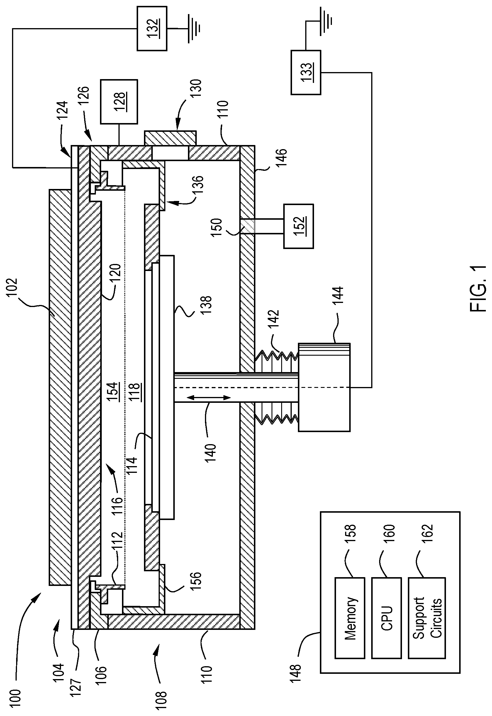 Patent US12325909 — EM source for enhanced plasma control — Figure 1