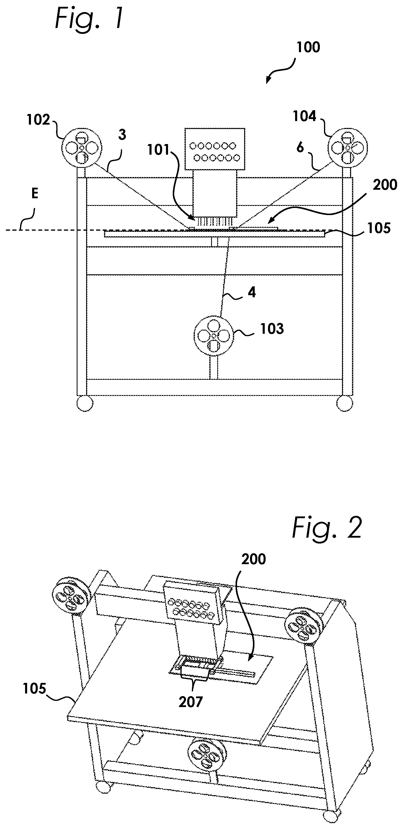 Patent US12325943 — Embroidery frame, embroidery machine, and method for embroiding endless ribbons — Figure 1